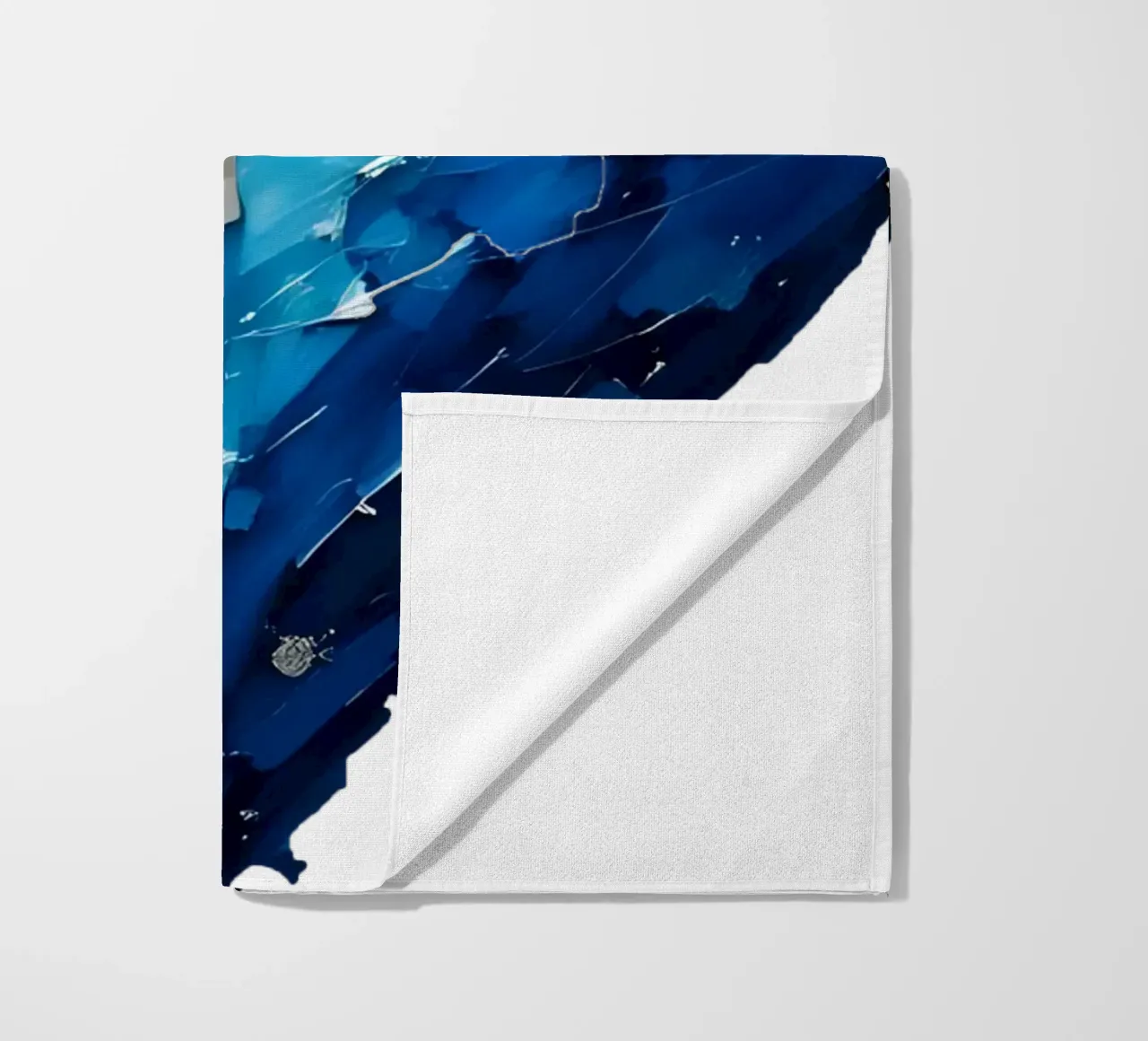 cuore_blu_argento_1a telo mare da Pink- und LoveArt by LK