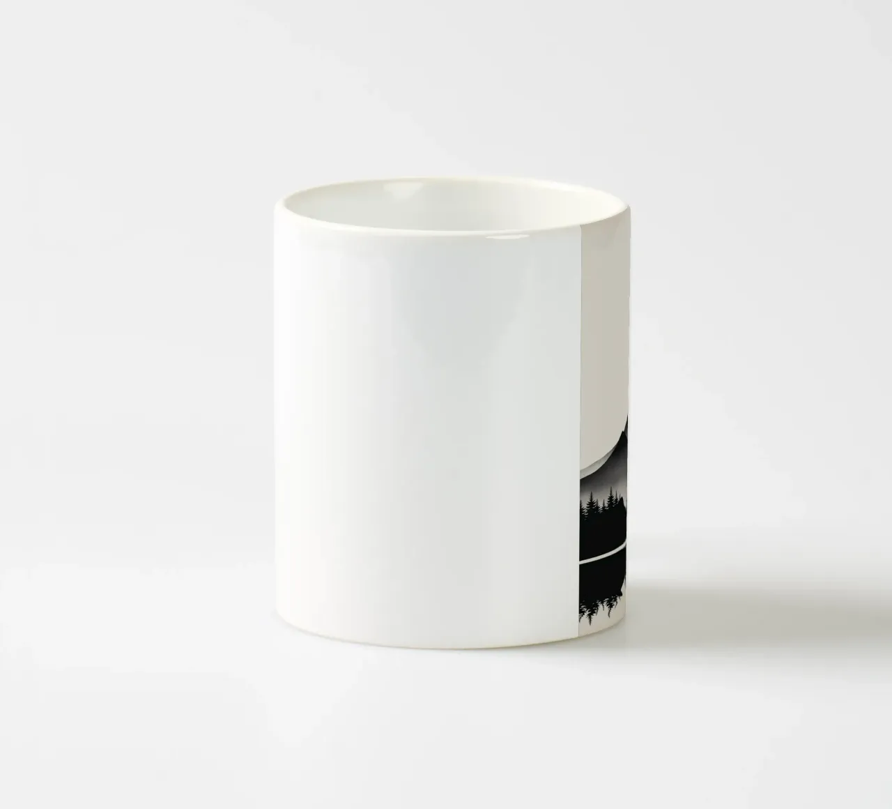 Montagna giapponese tazza in ceramica da Little Dean