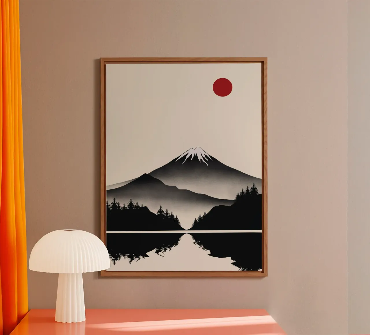 Japanese Mountain forex plate by Little Dean