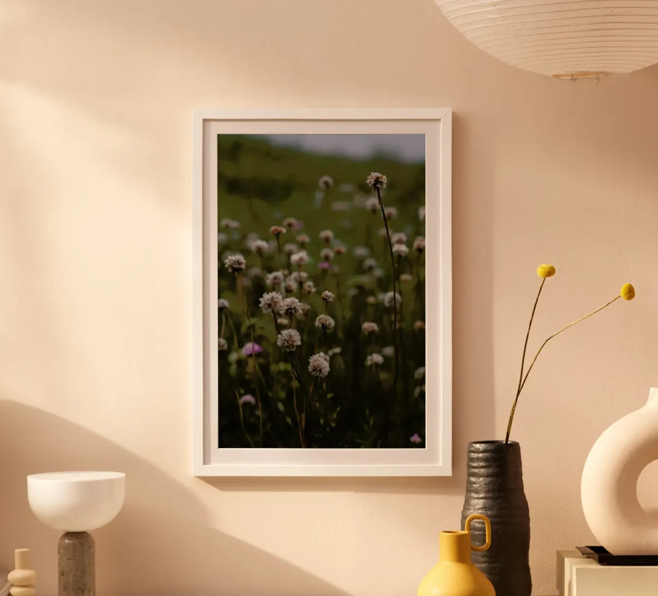 Falster poster con telaio in alluminio da Marlene Sørensen