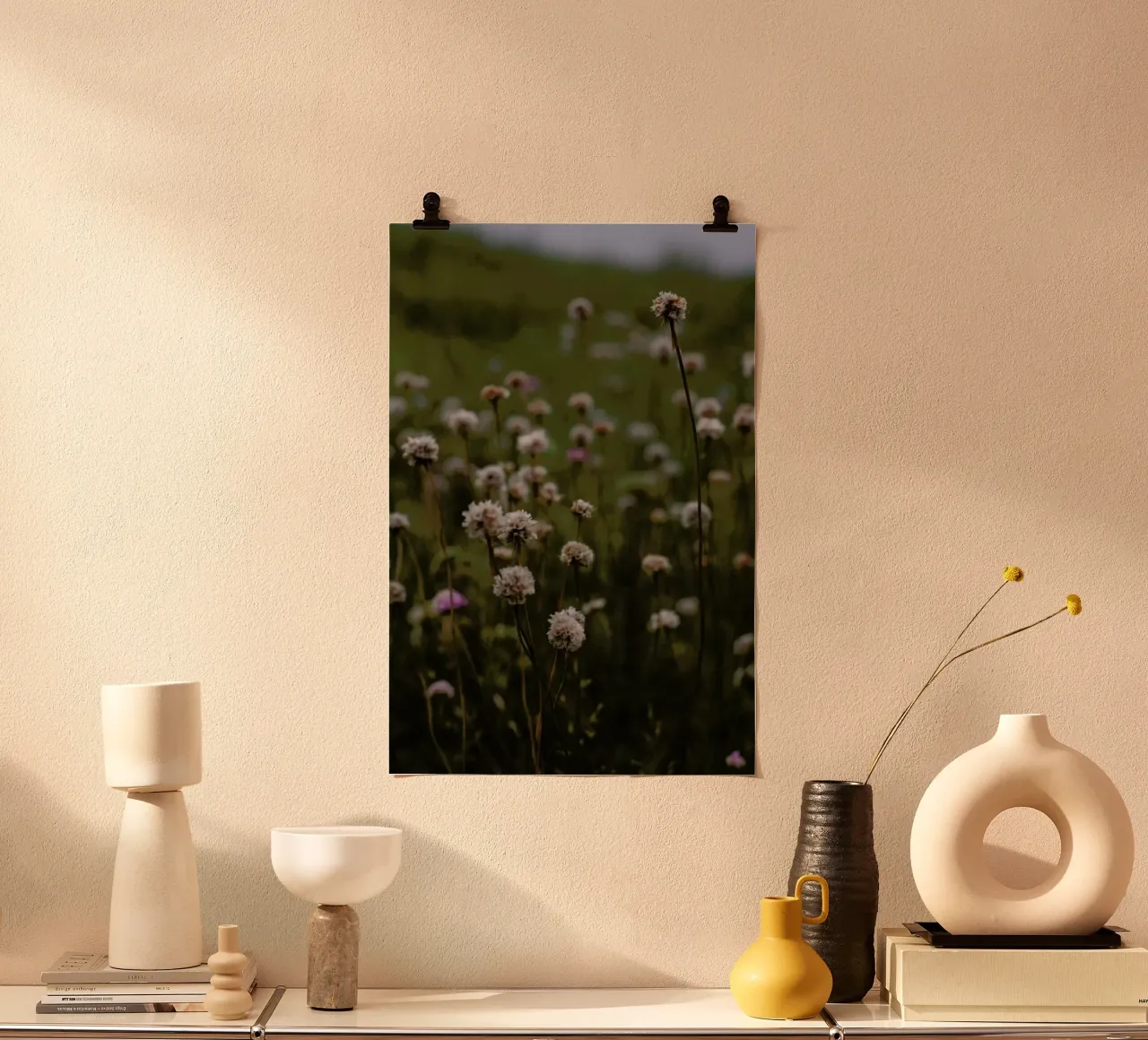 Falster poster con telaio in alluminio da Marlene Sørensen