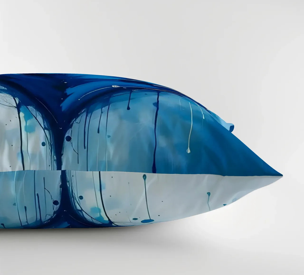 cuore_blu_argento_2 cuscino da Pink- und LoveArt by LK