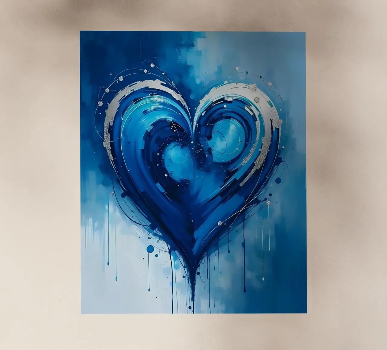 cuore_blu_argento_2 pellicola backlit da Pink- und LoveArt by LK