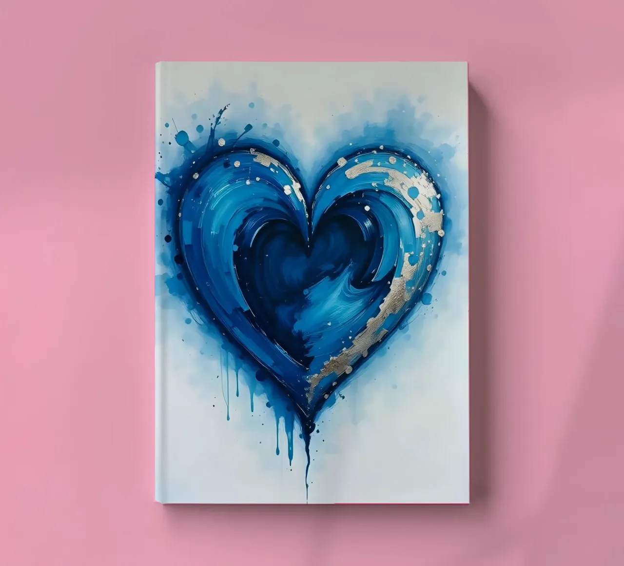 cuore_blu_argento_3 diario da Pink- und LoveArt by LK