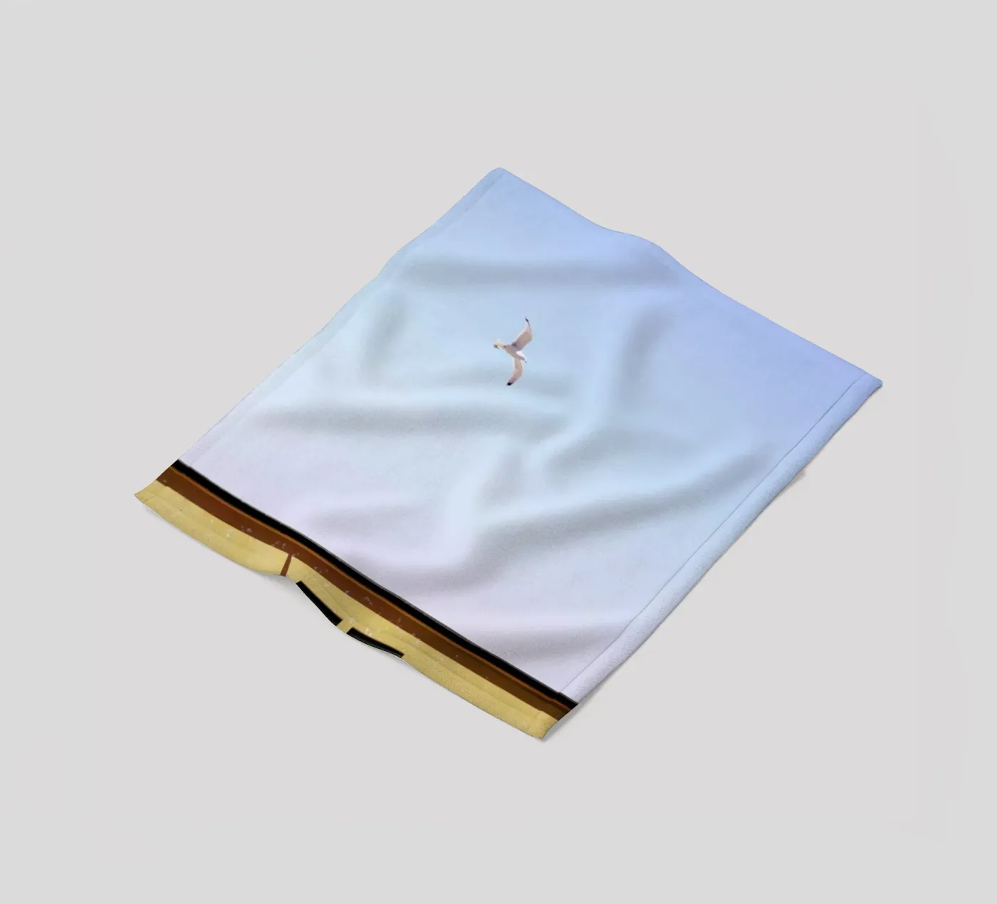 Checking In fleece blanket by Rupert Höller