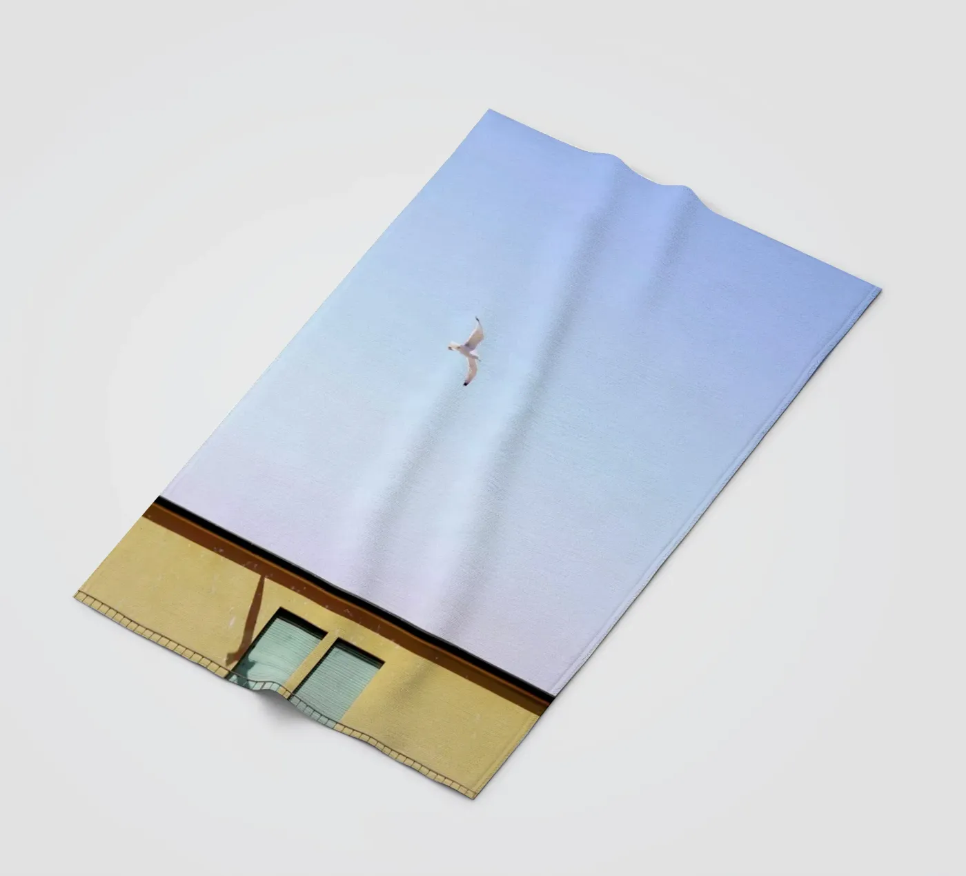 Checking In fleece blanket by Rupert Höller