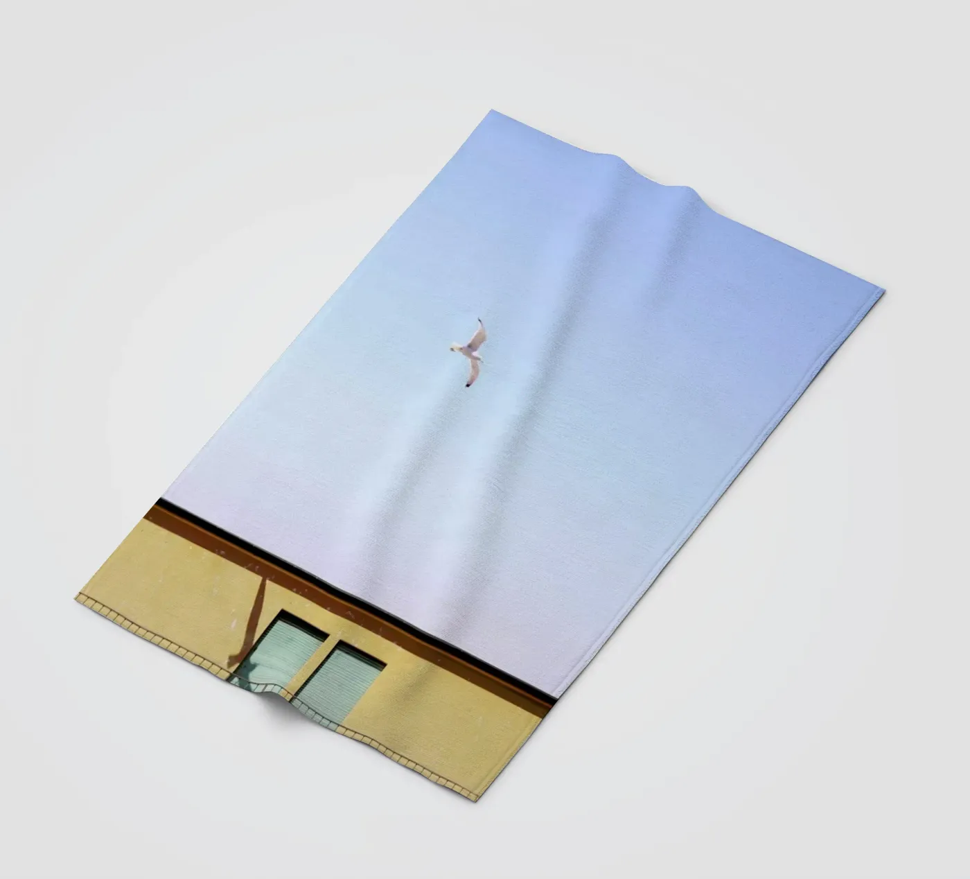 Checking In fleece blanket by Rupert Höller