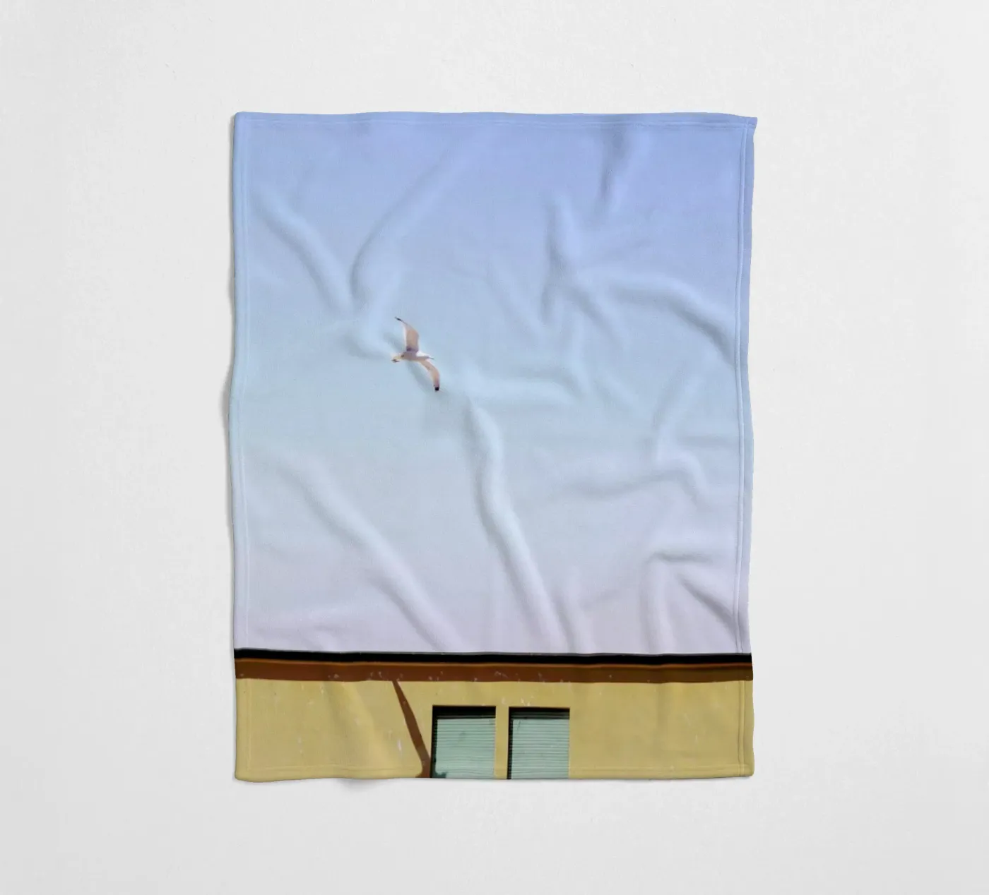 Checking In fleece blanket by Rupert Höller