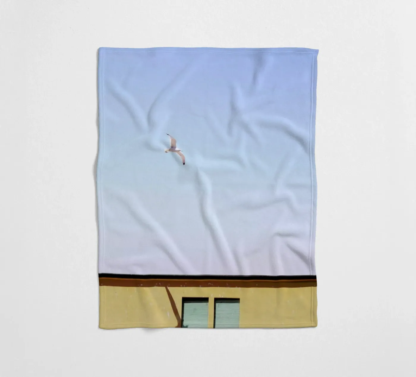 Checking In fleece blanket by Rupert Höller