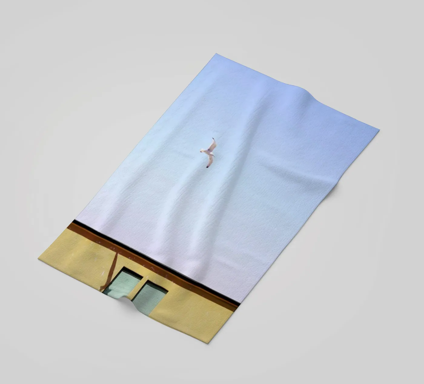 Checking In beach towel by Rupert Höller