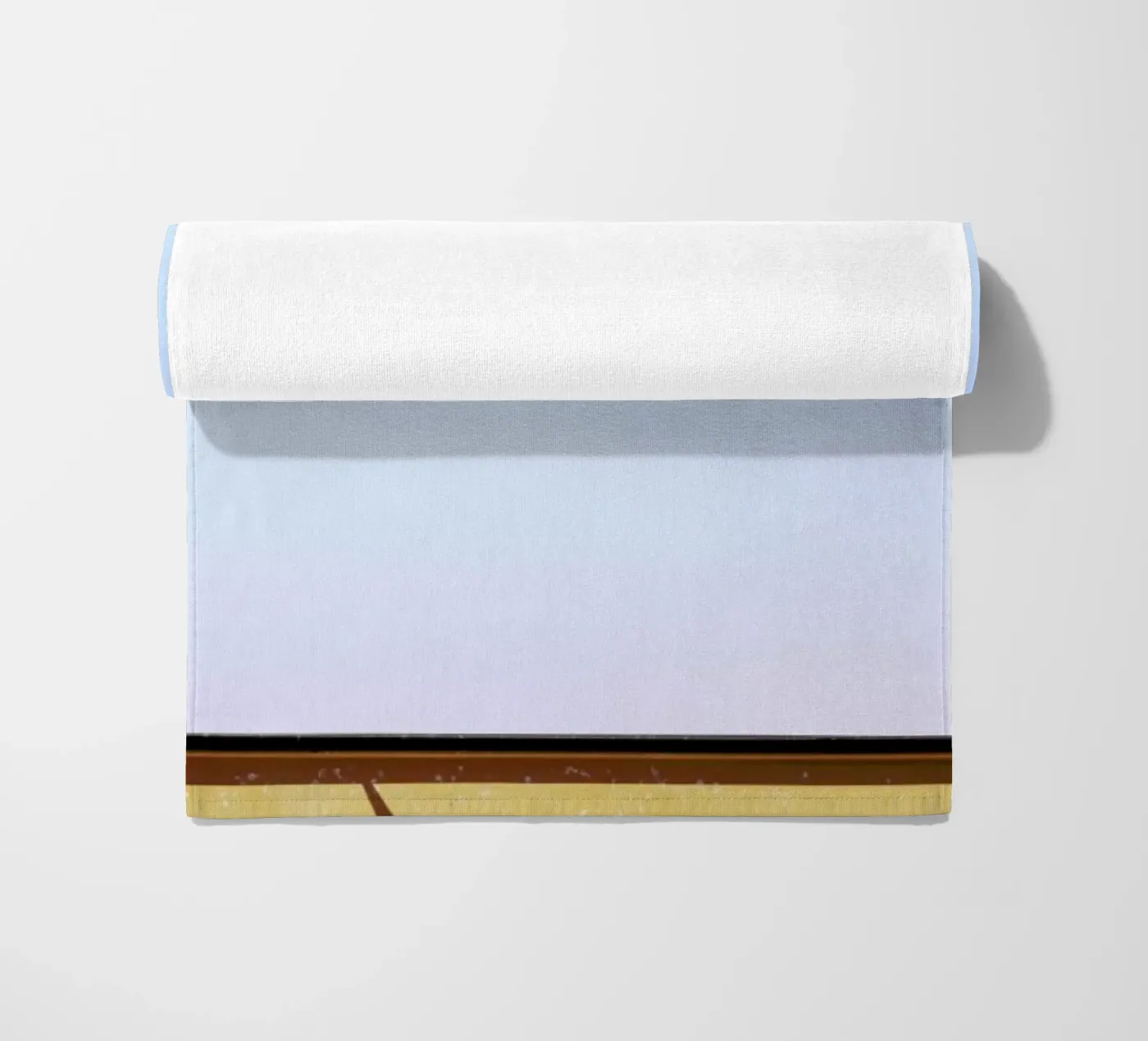 Checking In beach towel by Rupert Höller