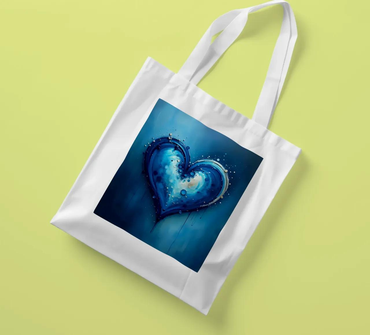 cuore_blu_argento_4 borsa in juta da Pink- und LoveArt by LK
