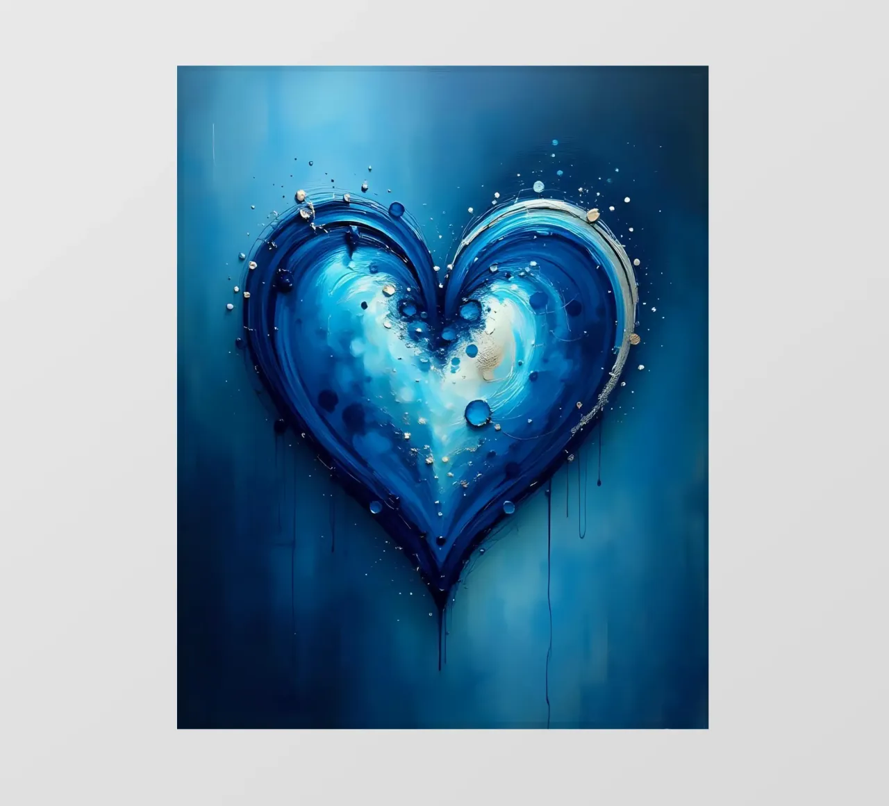 cuore_blu_argento_4 pellicola backlit da Pink- und LoveArt by LK