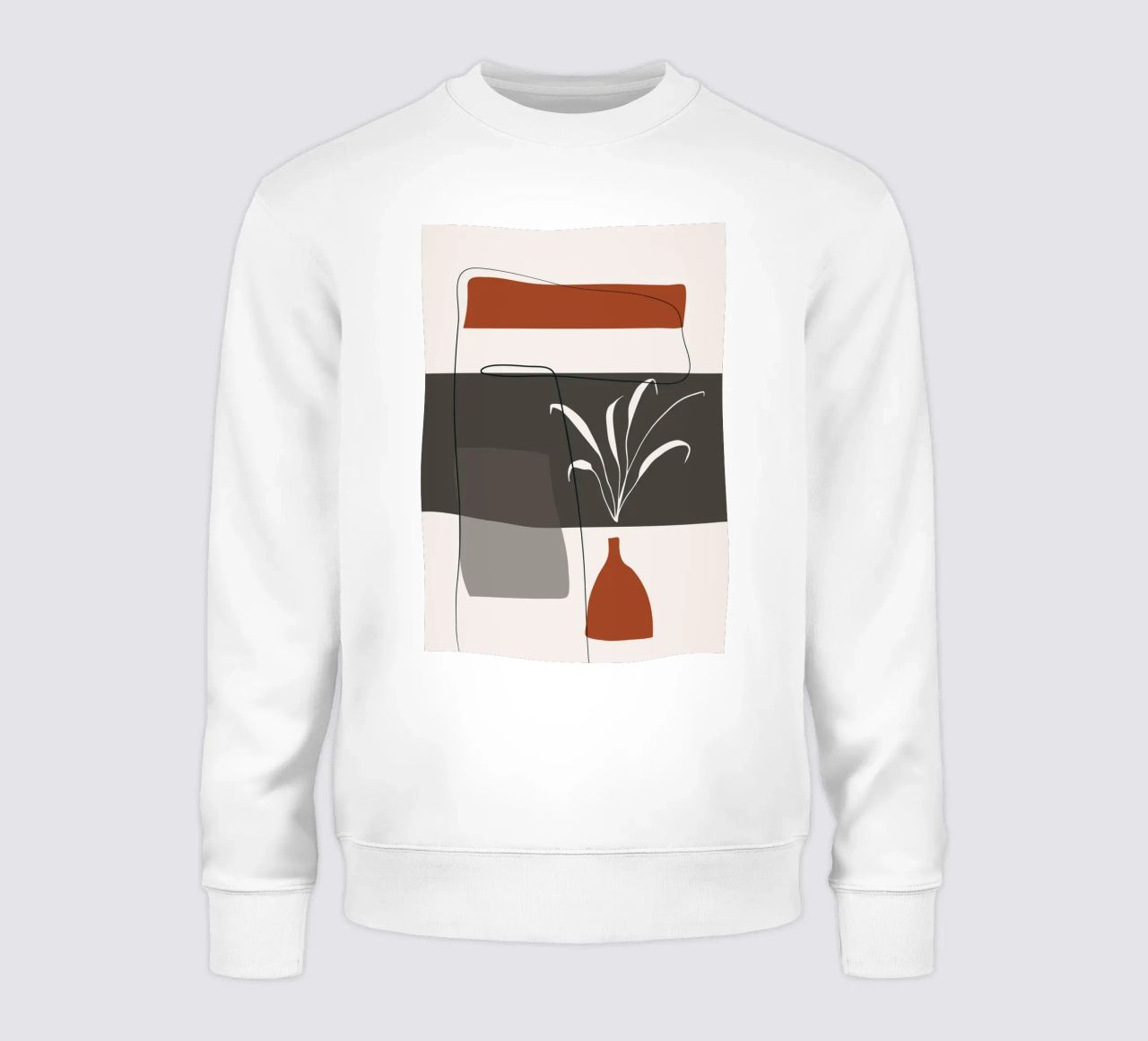 Abstract lines and blocks Sweatshirt von edsonramosart