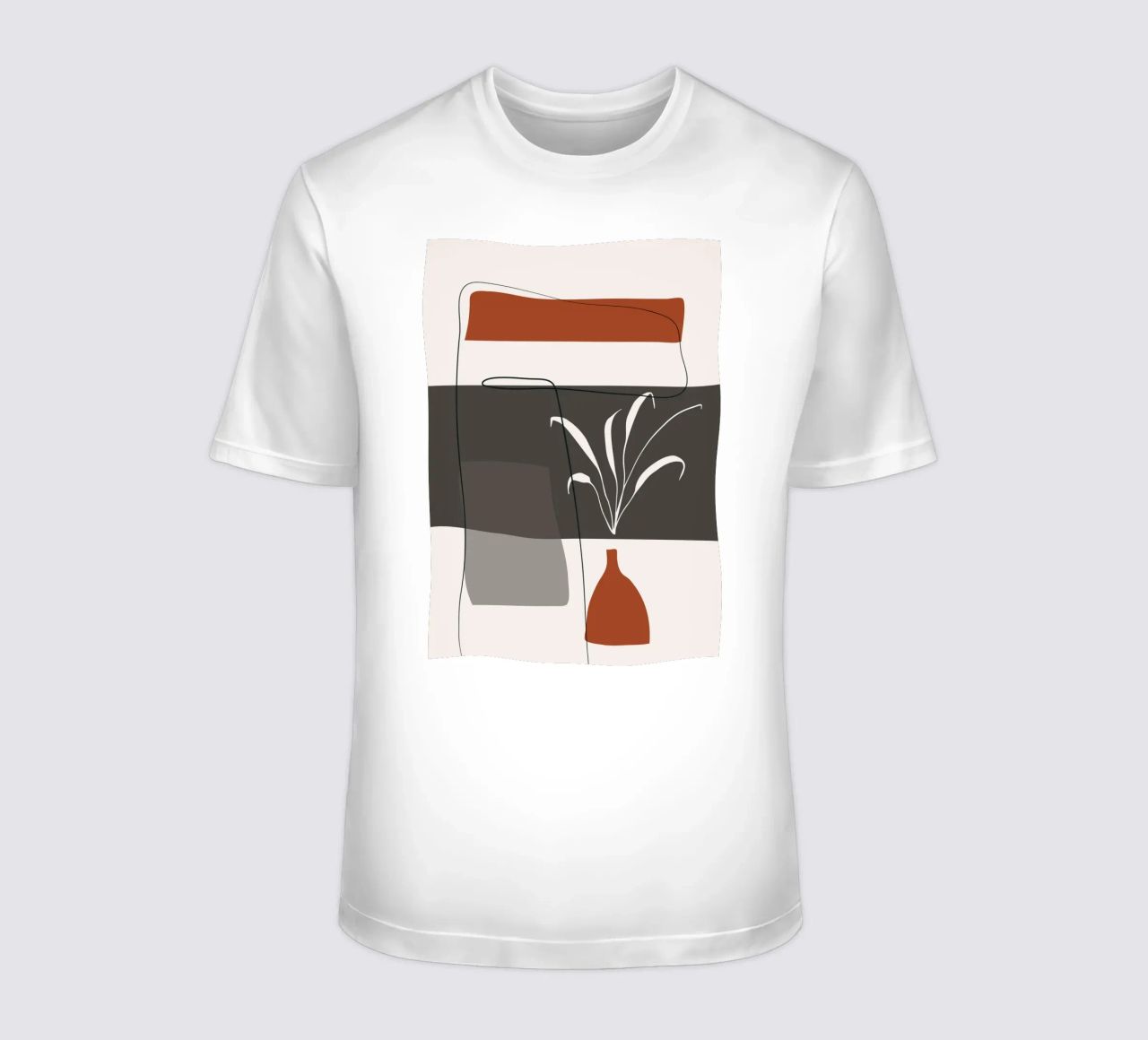Abstract lines and blocks T-Shirt von edsonramosart