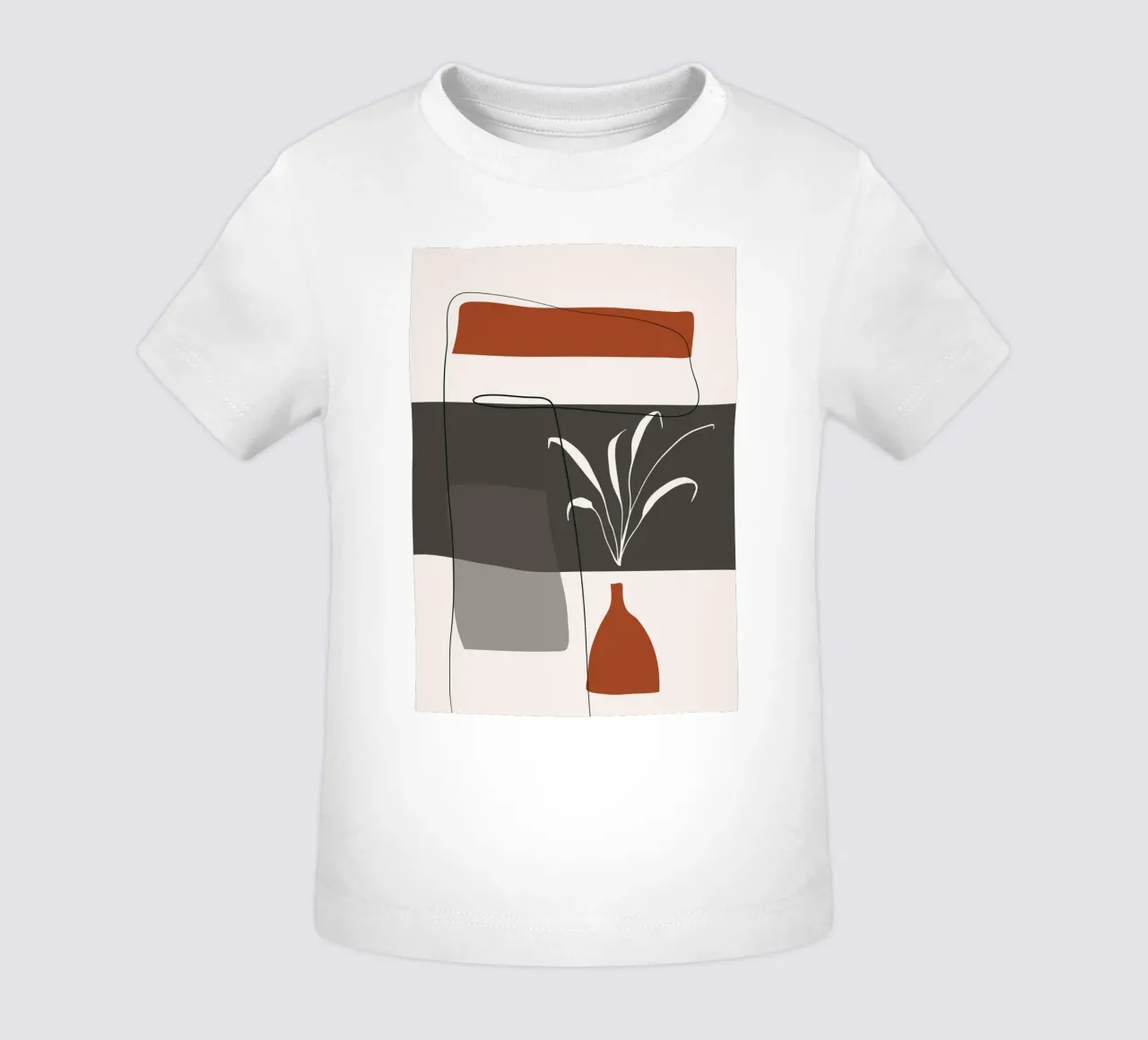 Abstract lines and blocks Baby T-Shirt von edsonramosart