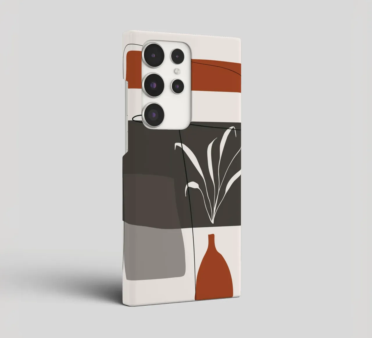 Abstract lines and blocks cover samsung da edsonramosart