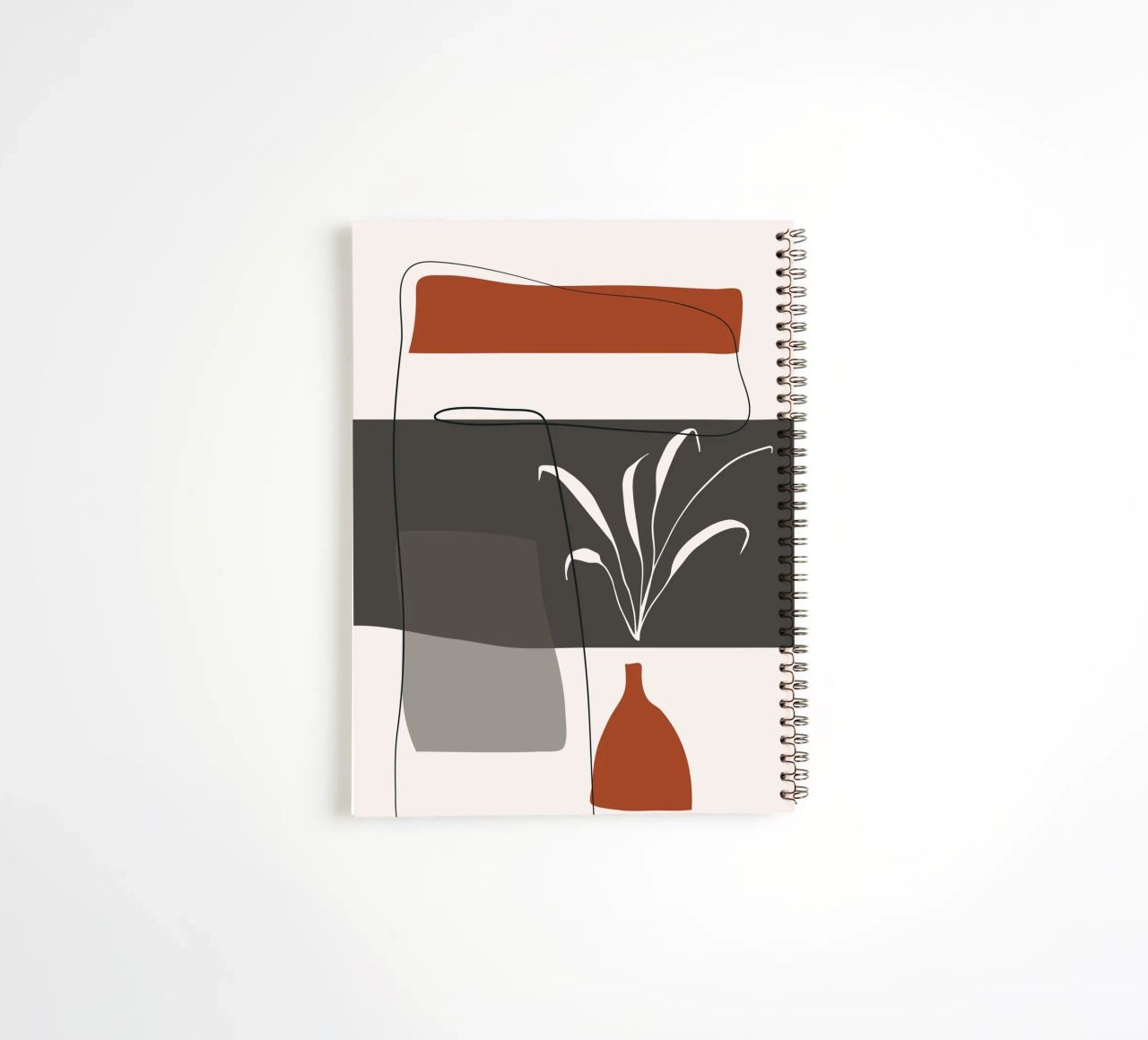 Abstract lines and blocks Ringbuch von edsonramosart