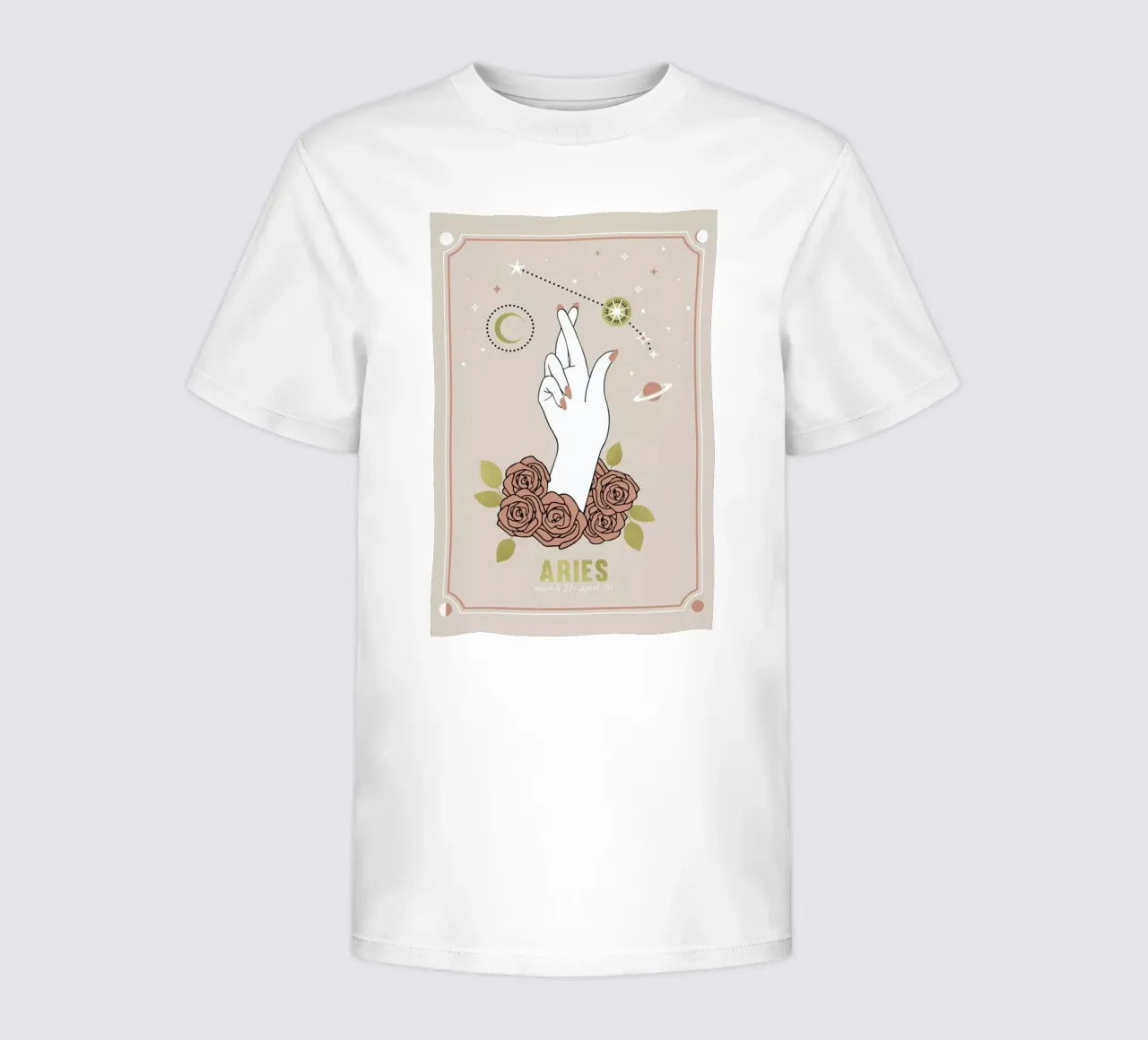 Aries kids t-shirt by cafelab