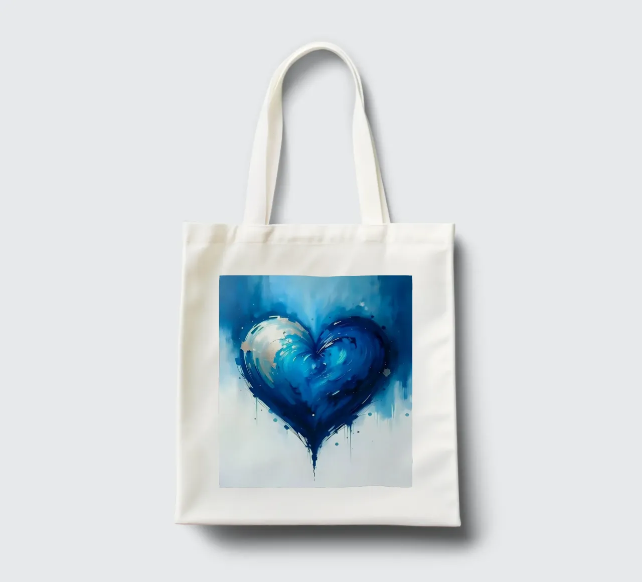 cuore_blu_argento_5 borsa in juta da Pink- und LoveArt by LK