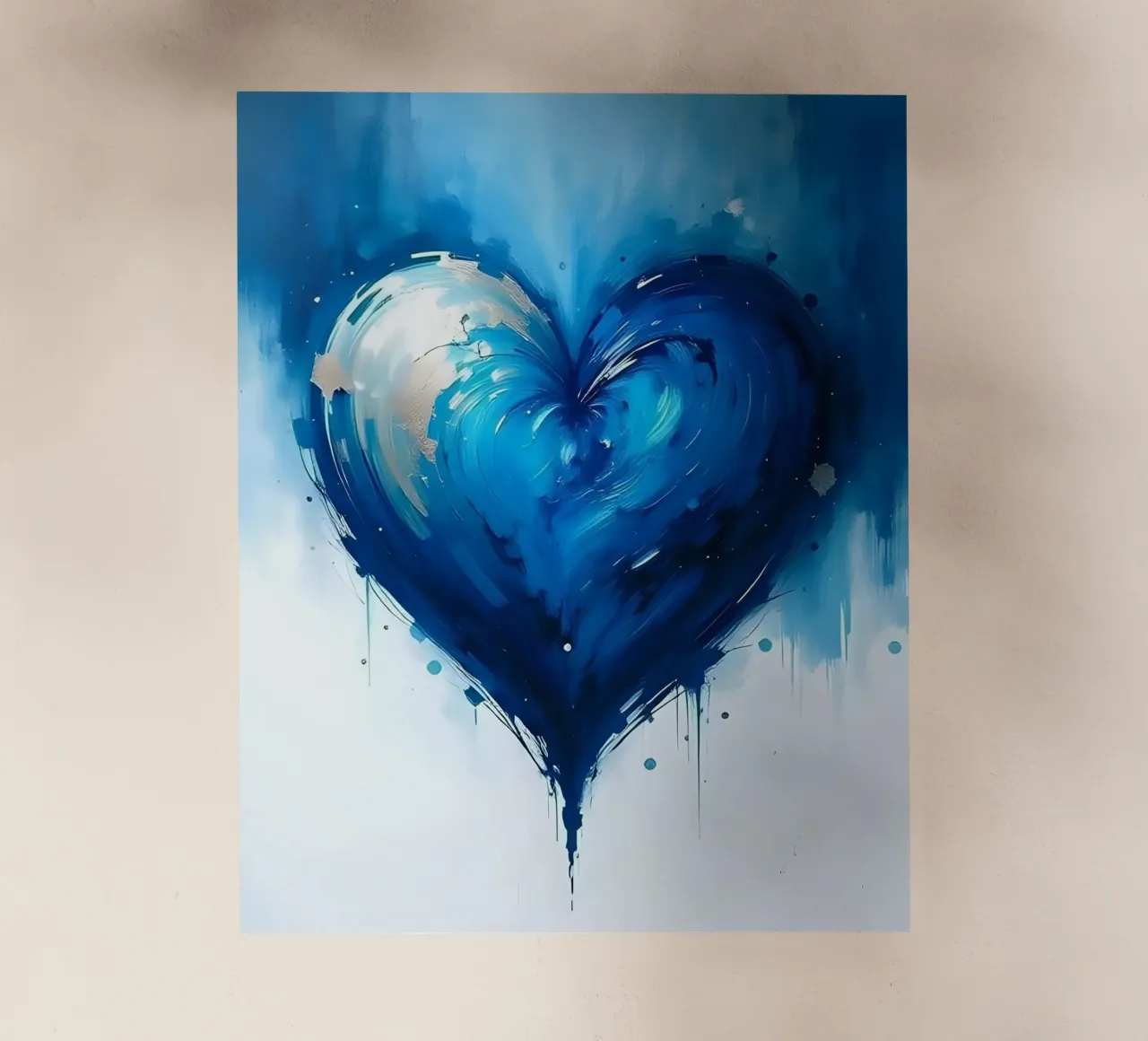 cuore_blu_argento_5 pellicola backlit da Pink- und LoveArt by LK