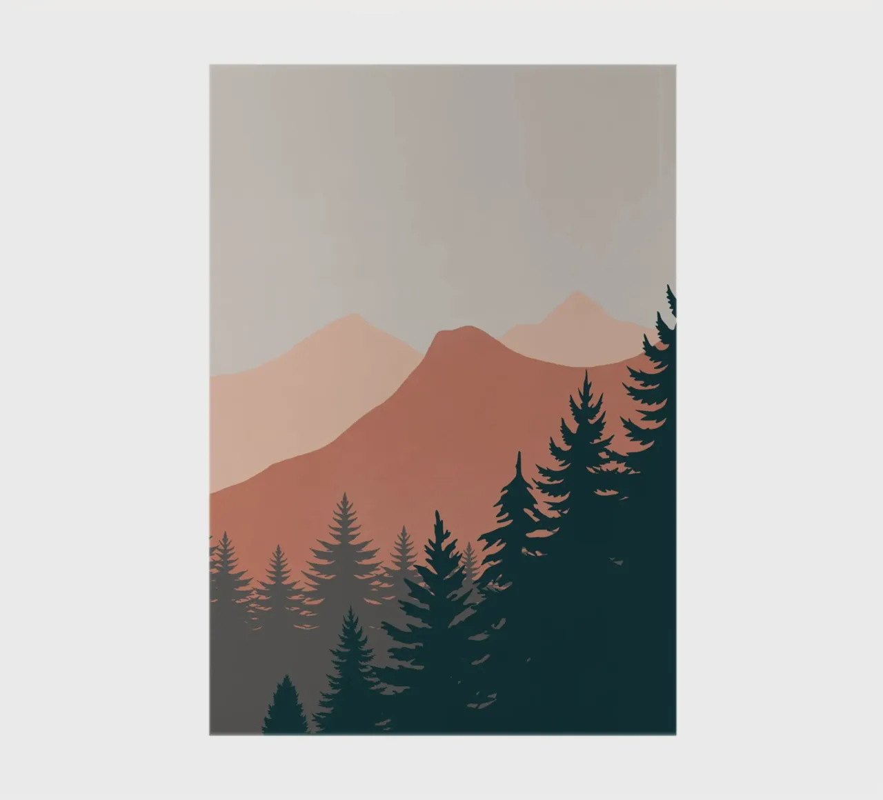 Les pins dans les montagnes 02 carnet de notes de Little Dean