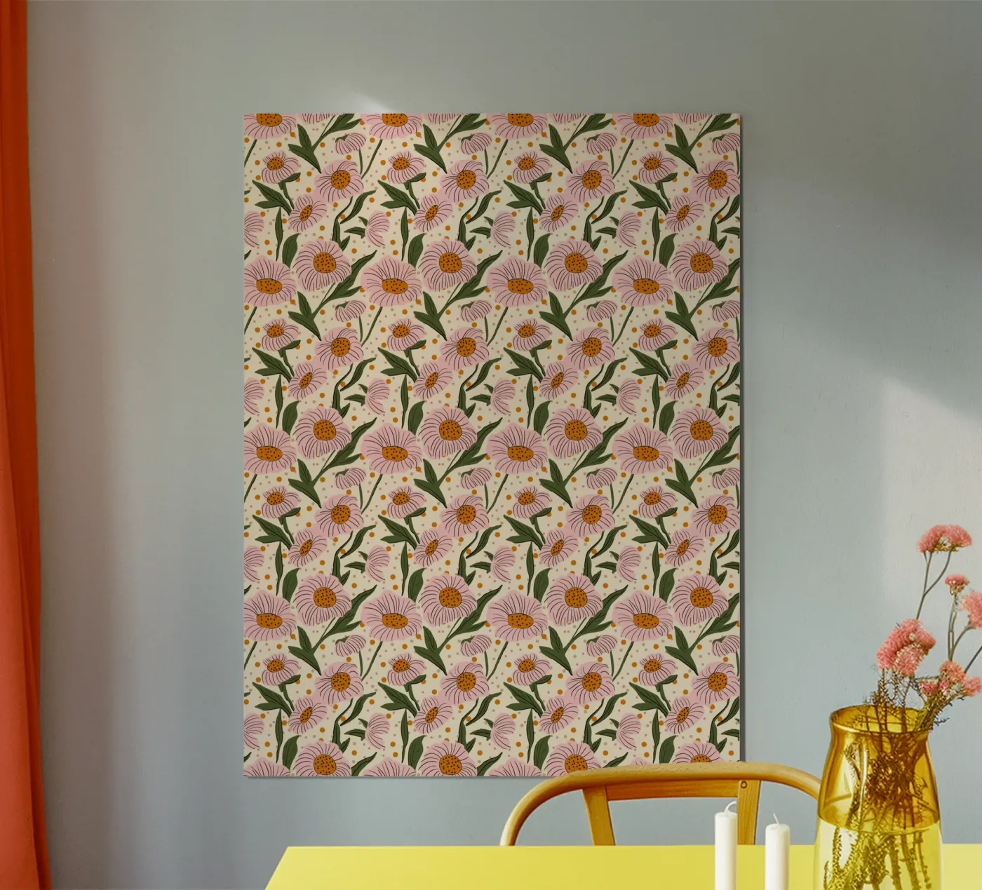 Pink Daisies poster da Little Dean