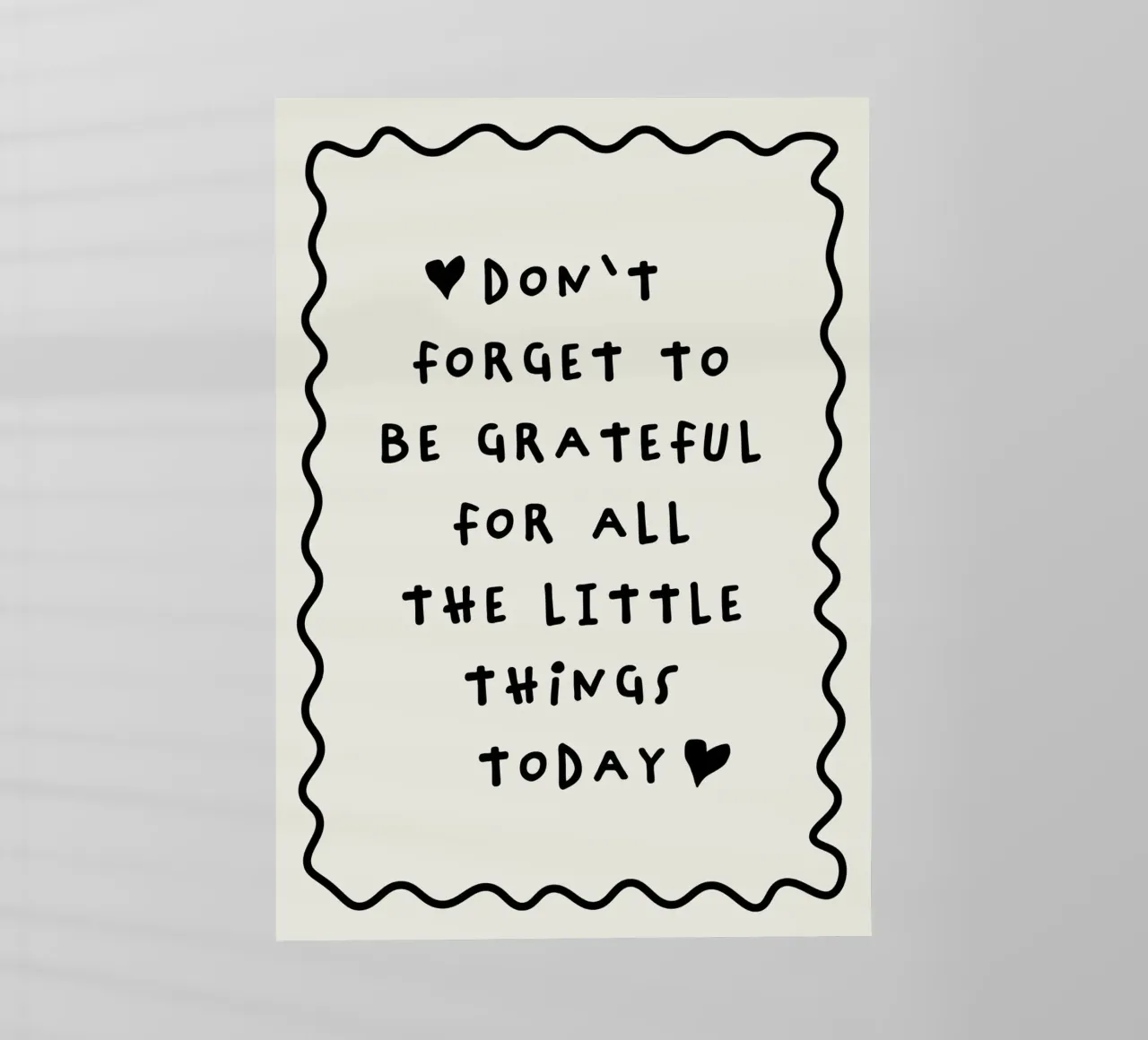 Don't forget to be grateful pellicola backlit da thesoulhugclub