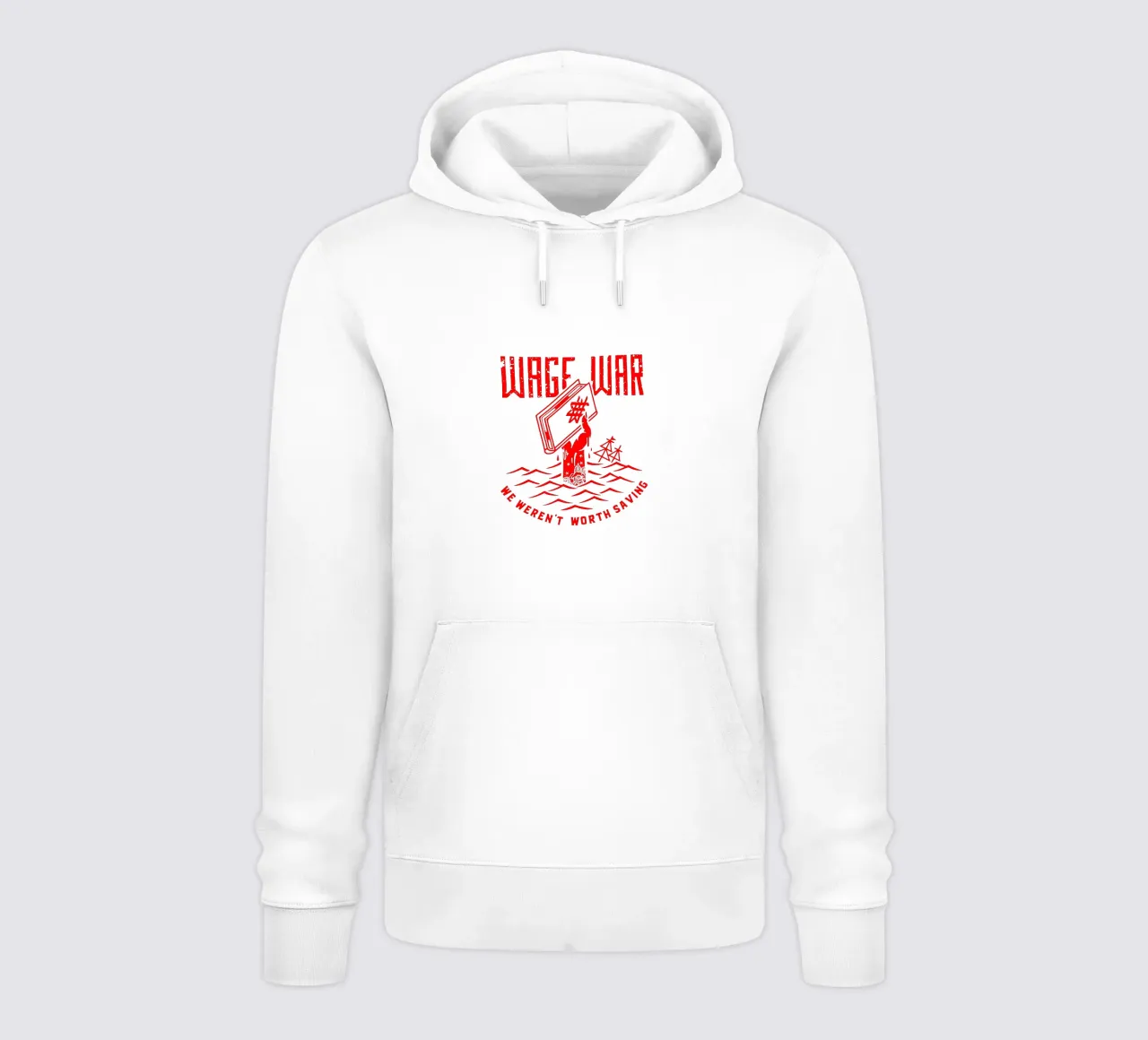 Fare una guerra che non valeva la pena di salvare felpa con cappuccio da DuncanBennett shop