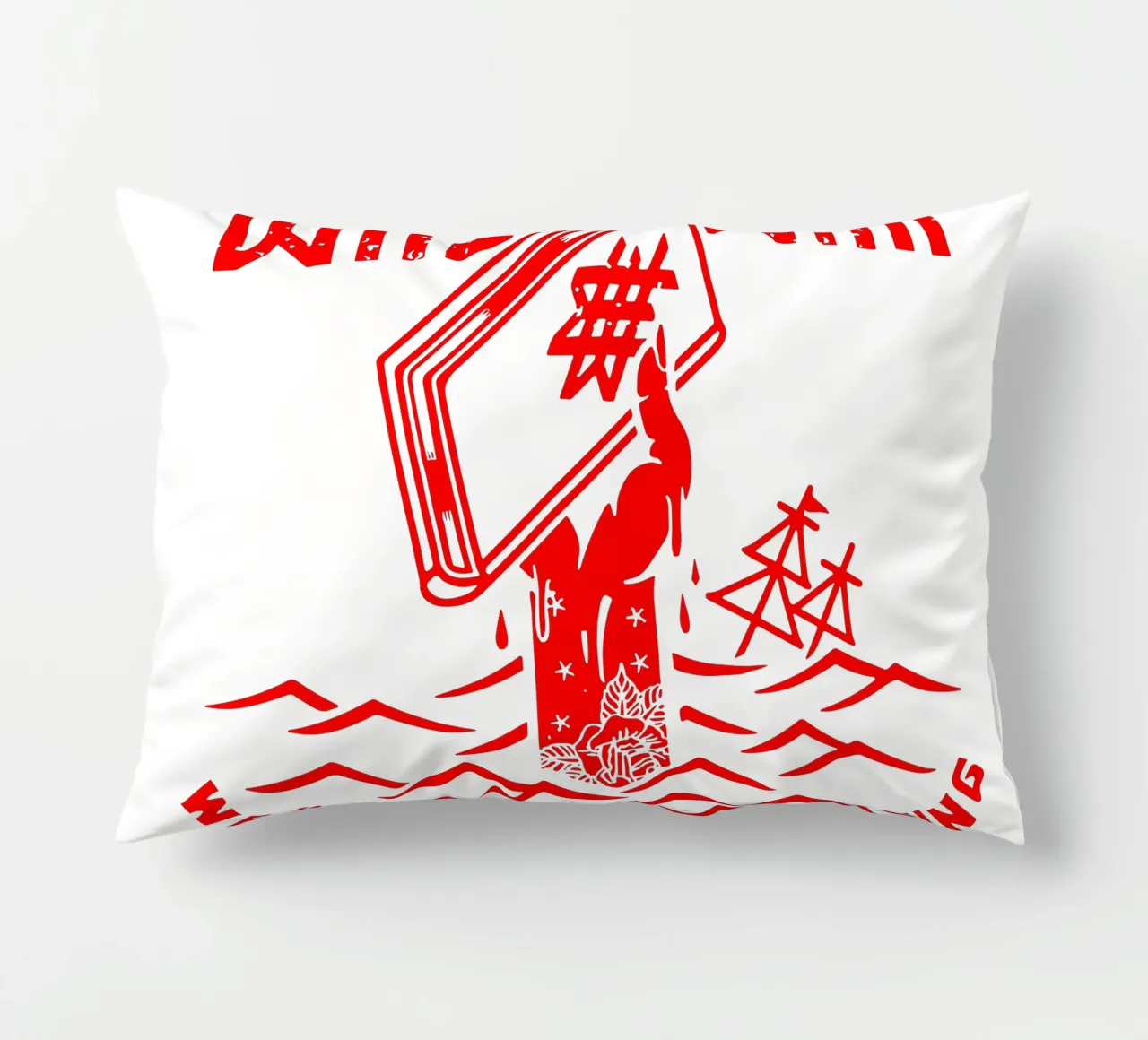 Wage War We Weren't Worth Saving decorative cushion by DuncanBennett shop