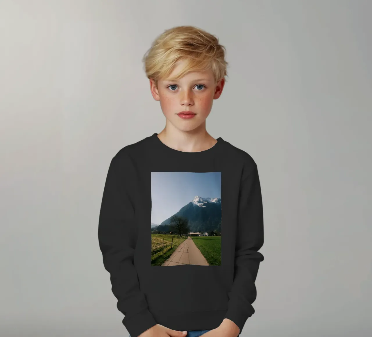 Path to the Niesen felpa bambino da FujiSwiss