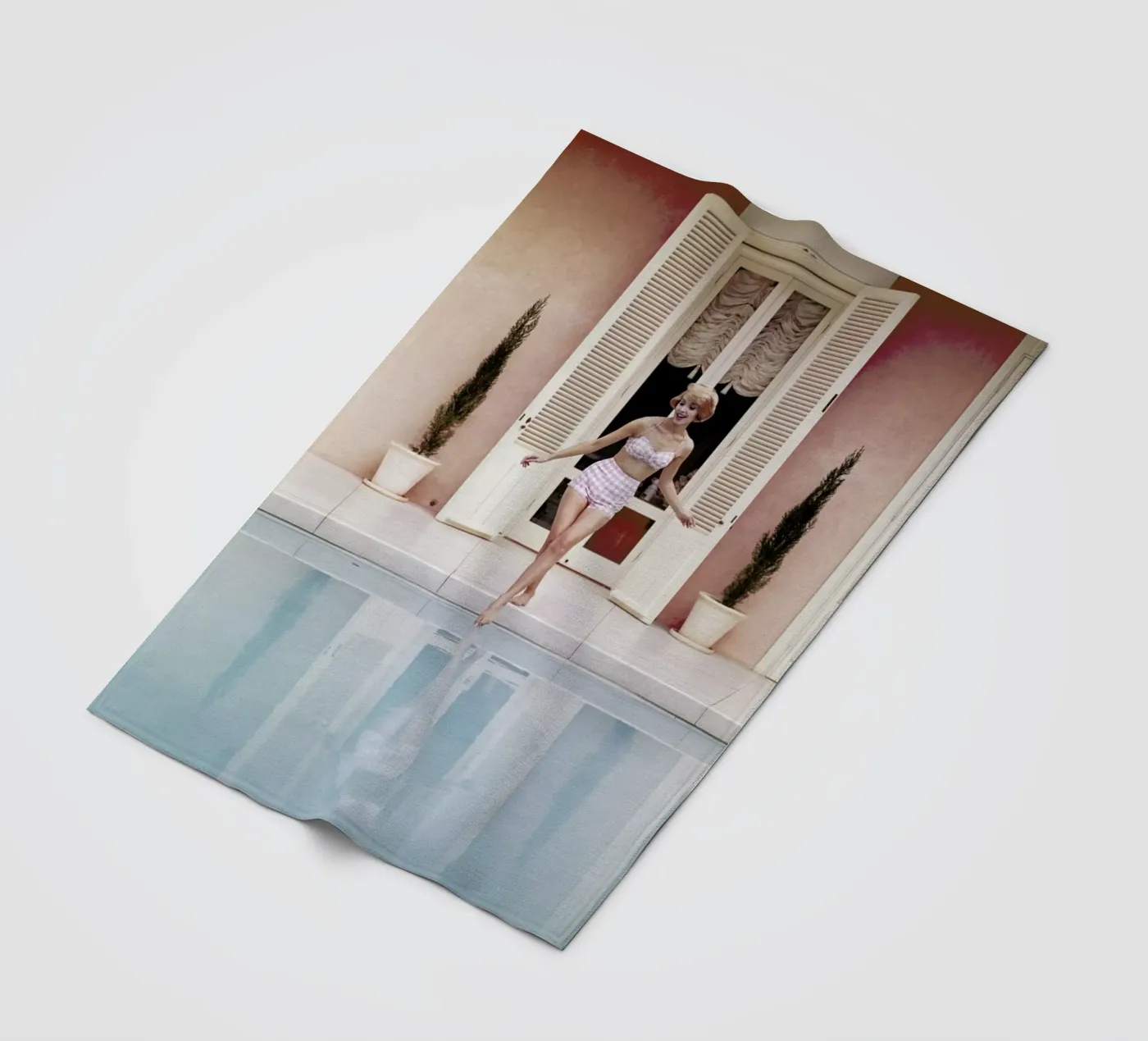 Pool Day Fleecedecke von METROPOLIS