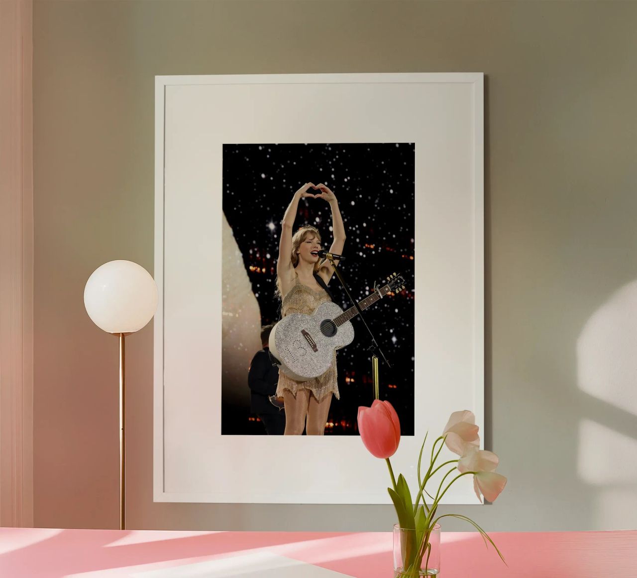 Taylor Swift perform carta hahnemühle da avissta