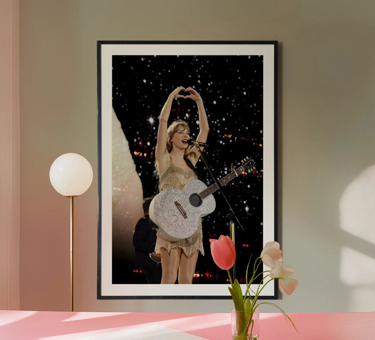 Taylor Swift perform carta hahnemühle da avissta