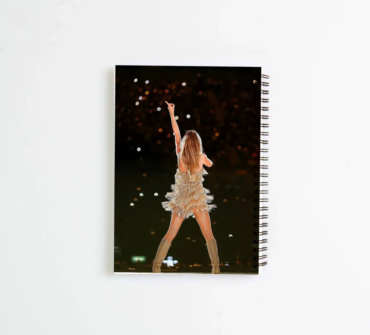 From Back Taylor Swift spiral notebook by avissta