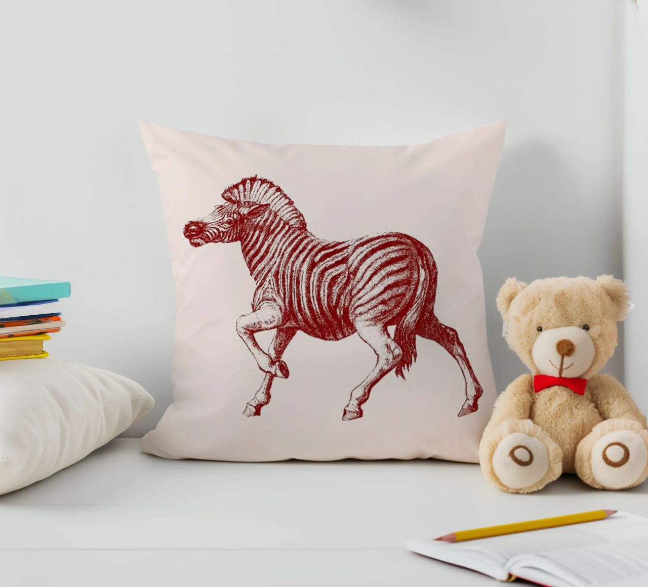 Zebra II cuscino da Flora & Fauna