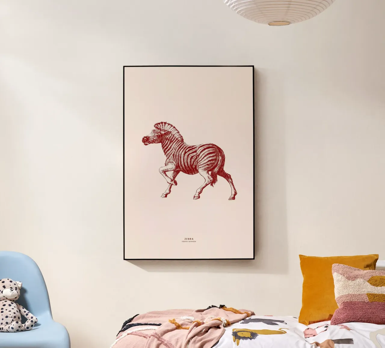 Zebra II plexiglass da Flora & Fauna