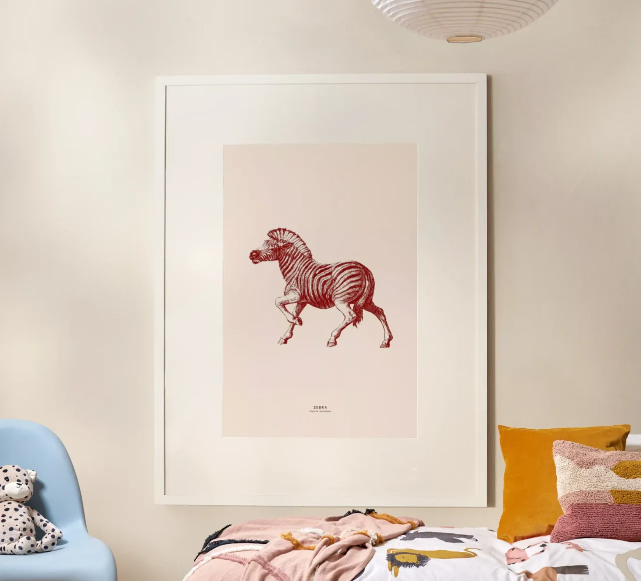 Zebra II poster da Flora & Fauna