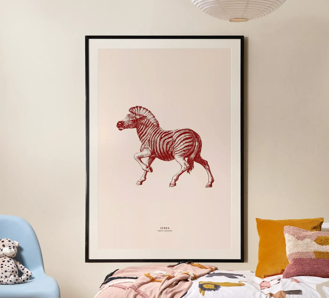 Zebra II poster da Flora & Fauna