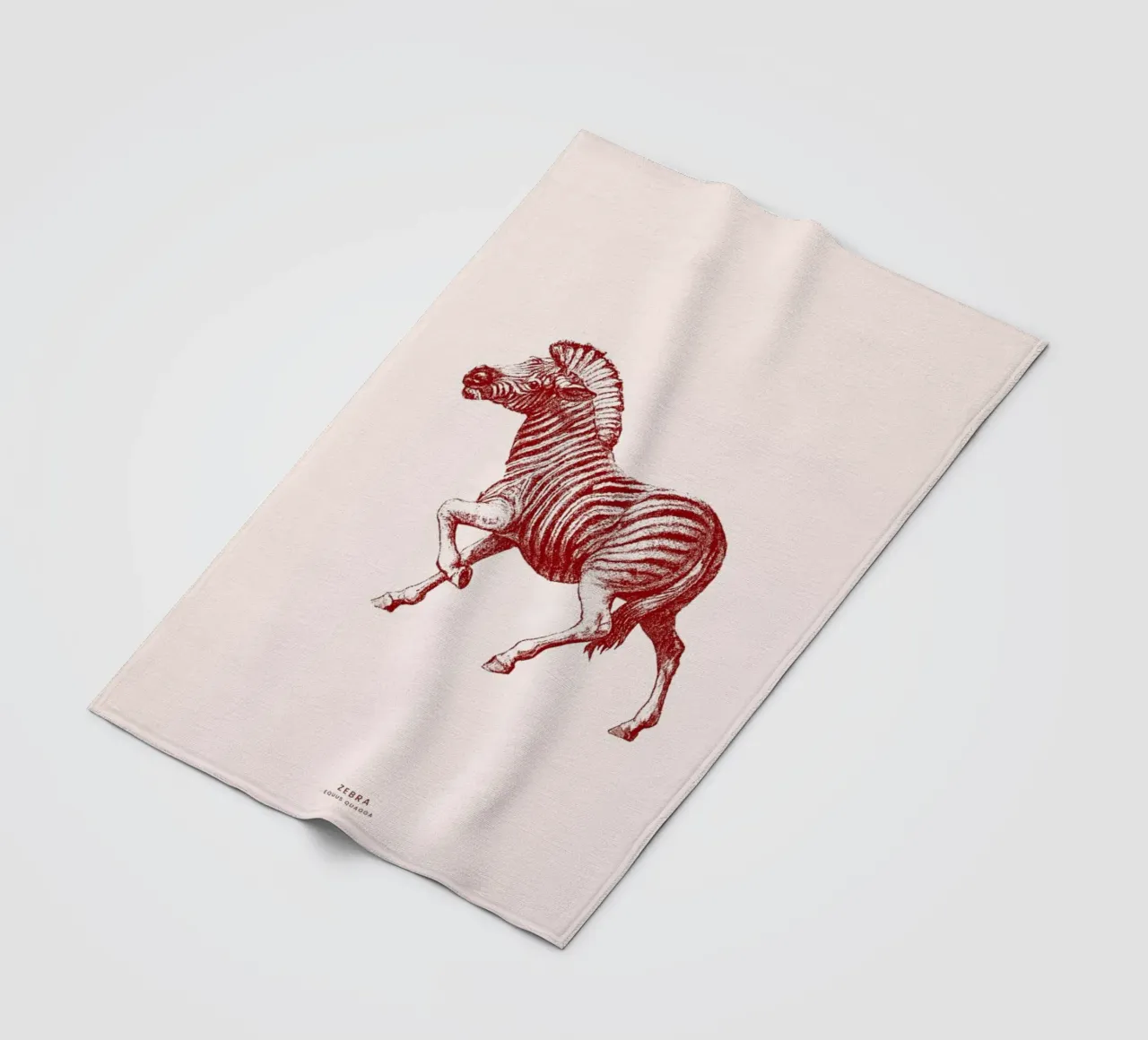 Zebra II coperta in pile da Flora & Fauna