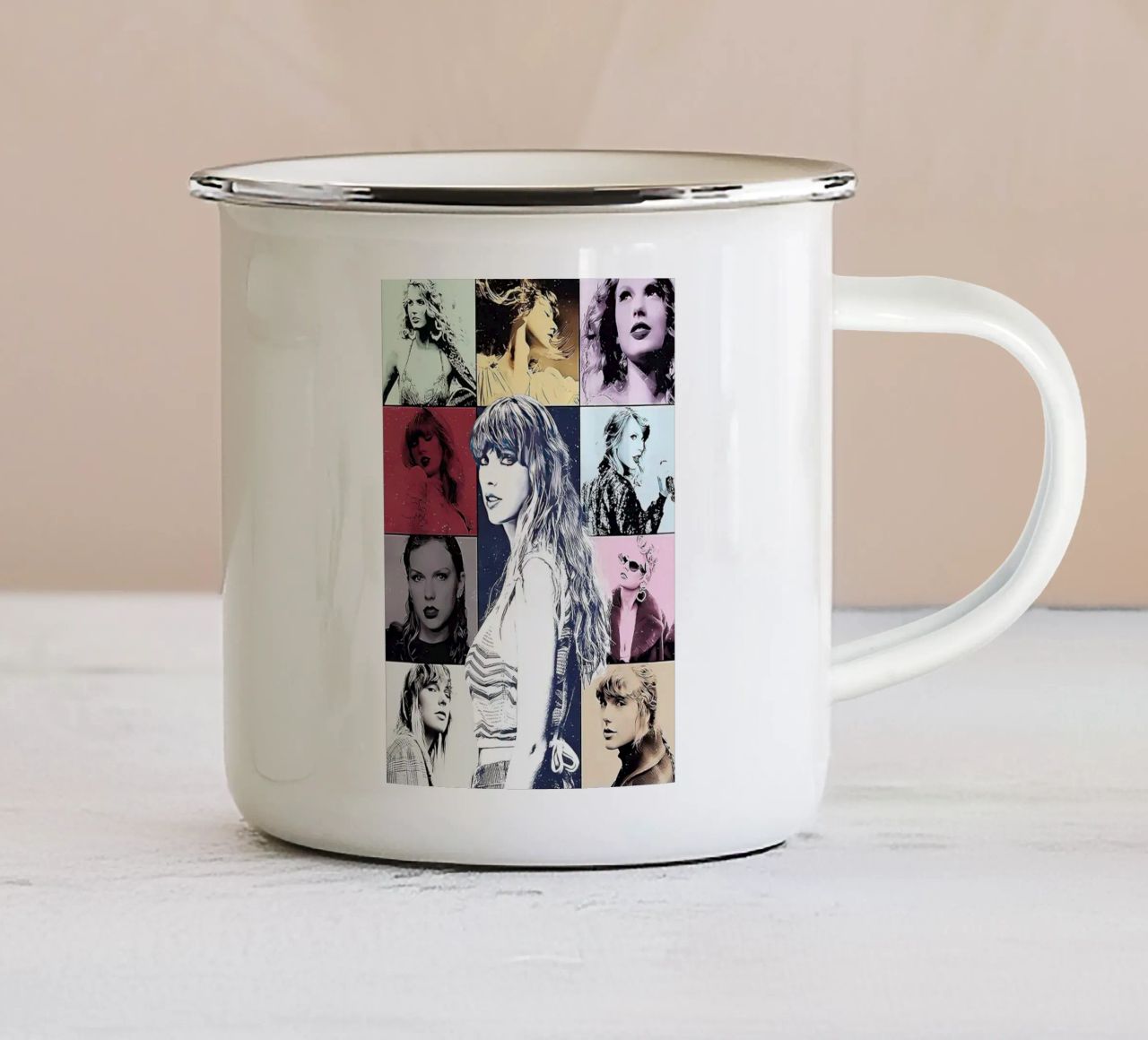 Eras Tour art - Taylor Swift tazza in smalto da avissta