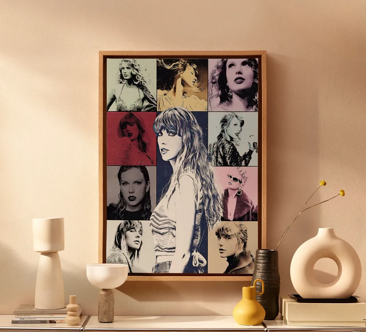 Eras Tour art - Taylor Swift tela con Cornice a cassetta da avissta