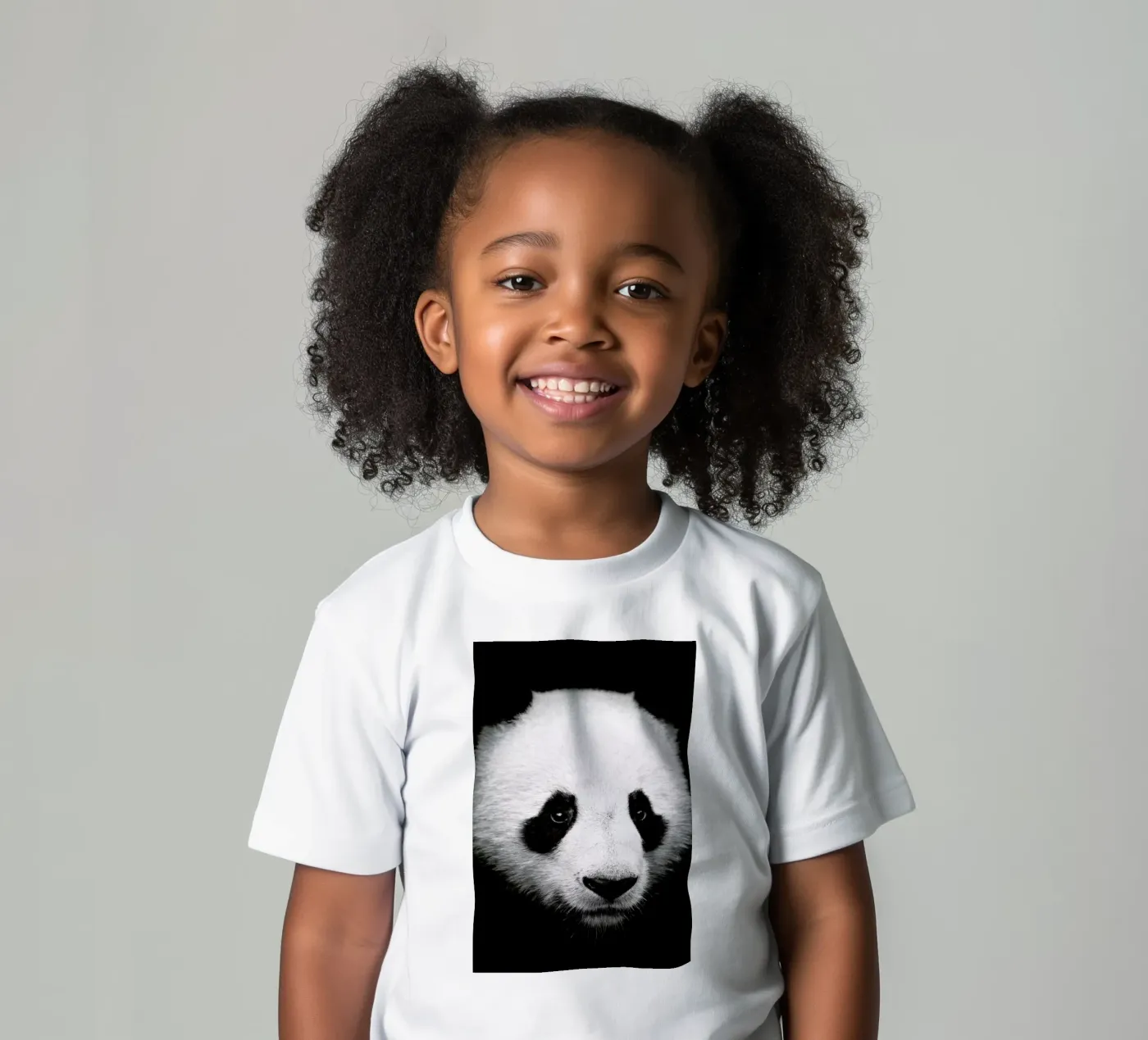Panda kinder t-shirt van Natural Kingdom