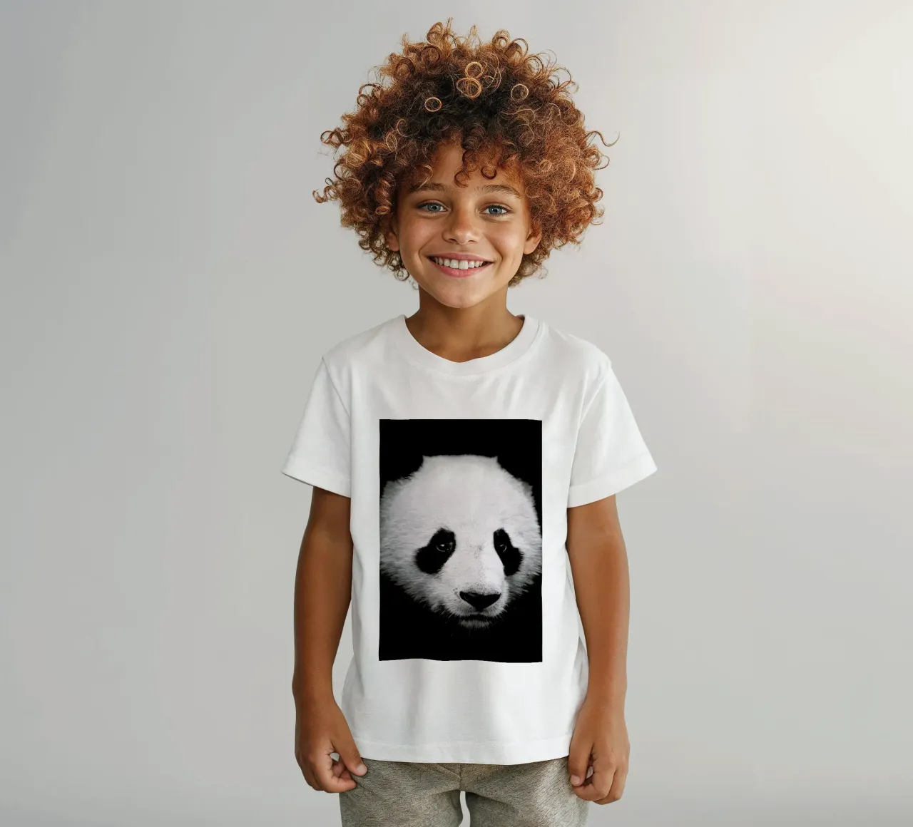 Panda t-shirt bambini da Natural Kingdom
