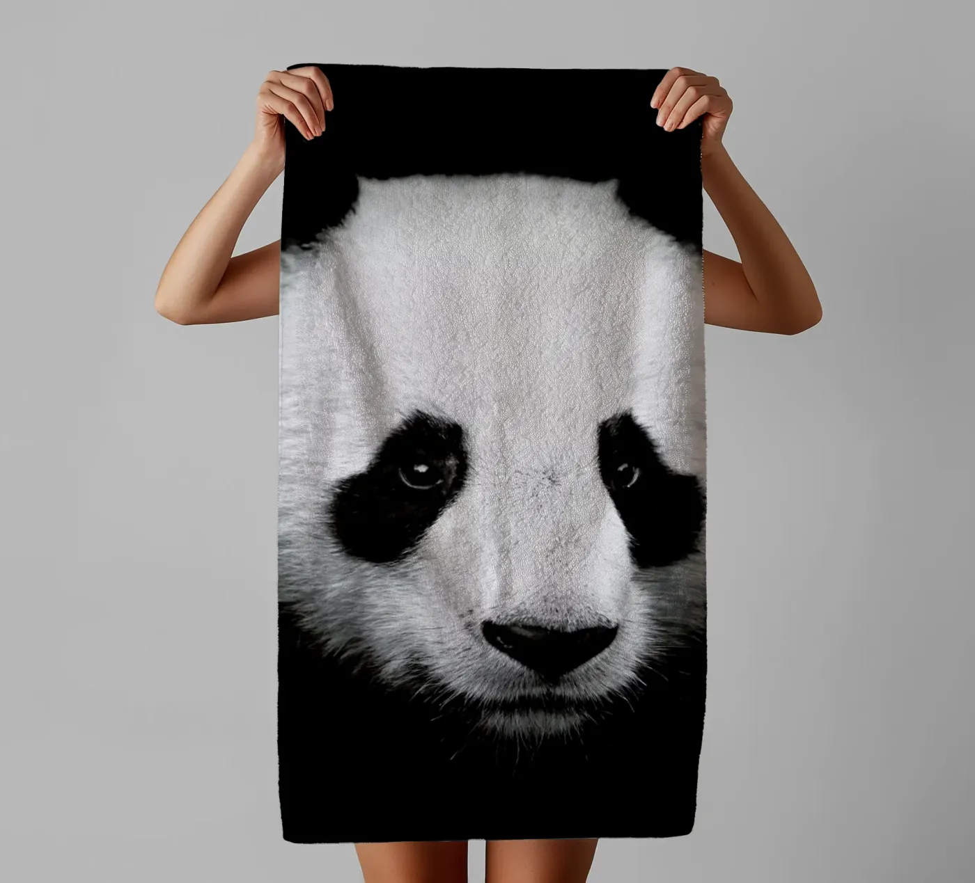 Panda badhanddoek van Natural Kingdom