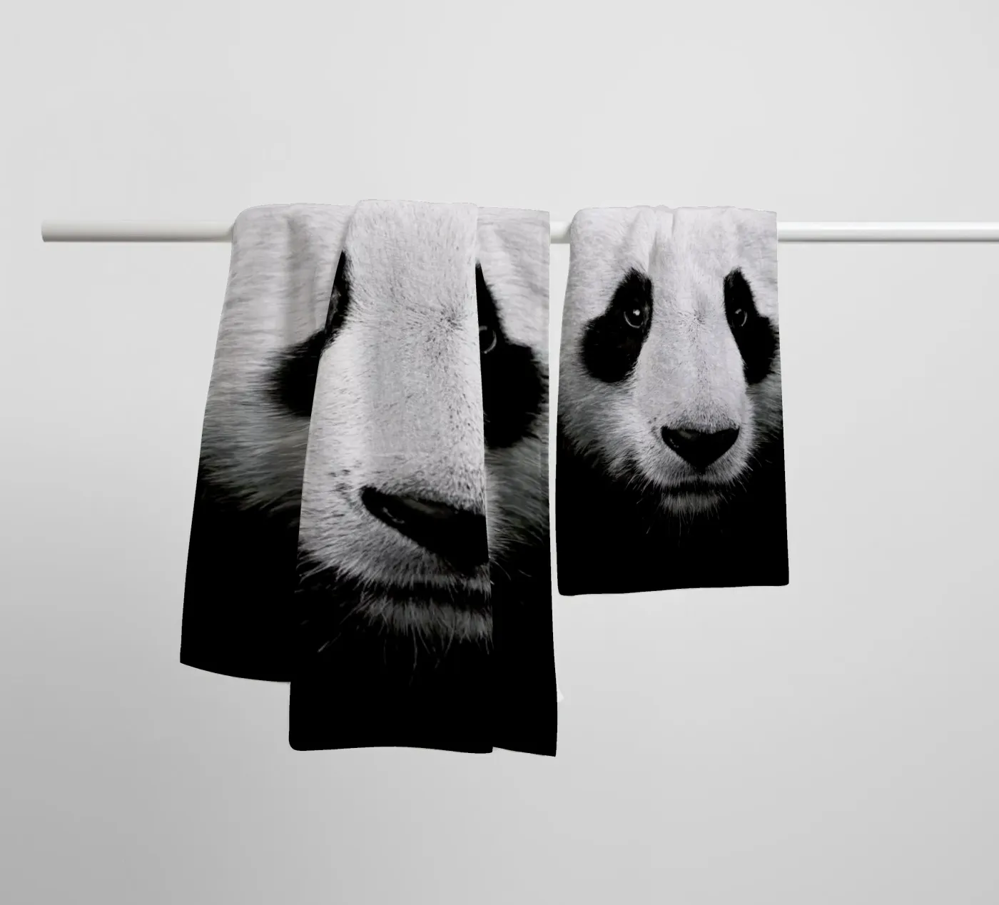 Panda towel by Natural Kingdom