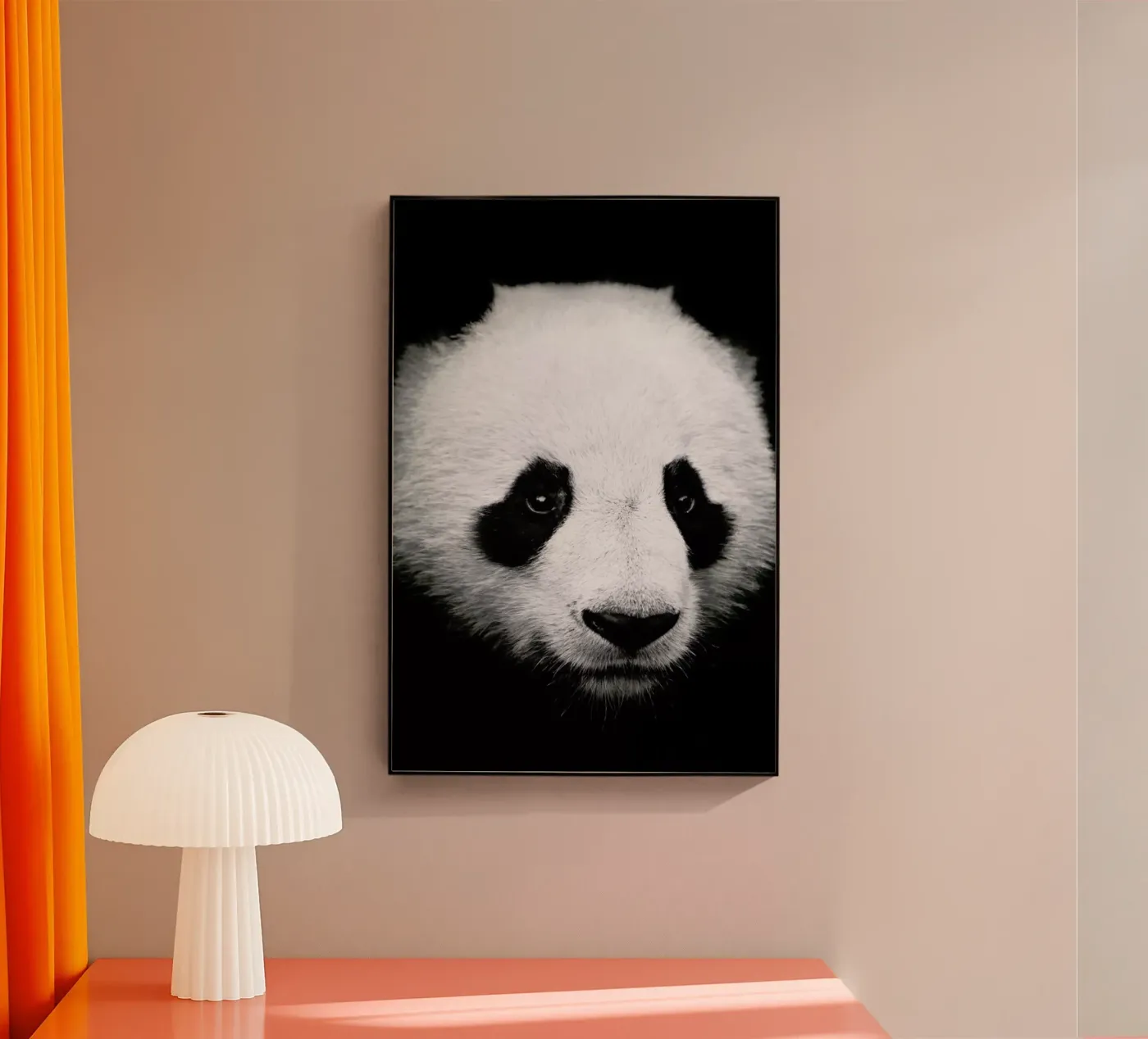 Panda acrylic glass by Natural Kingdom