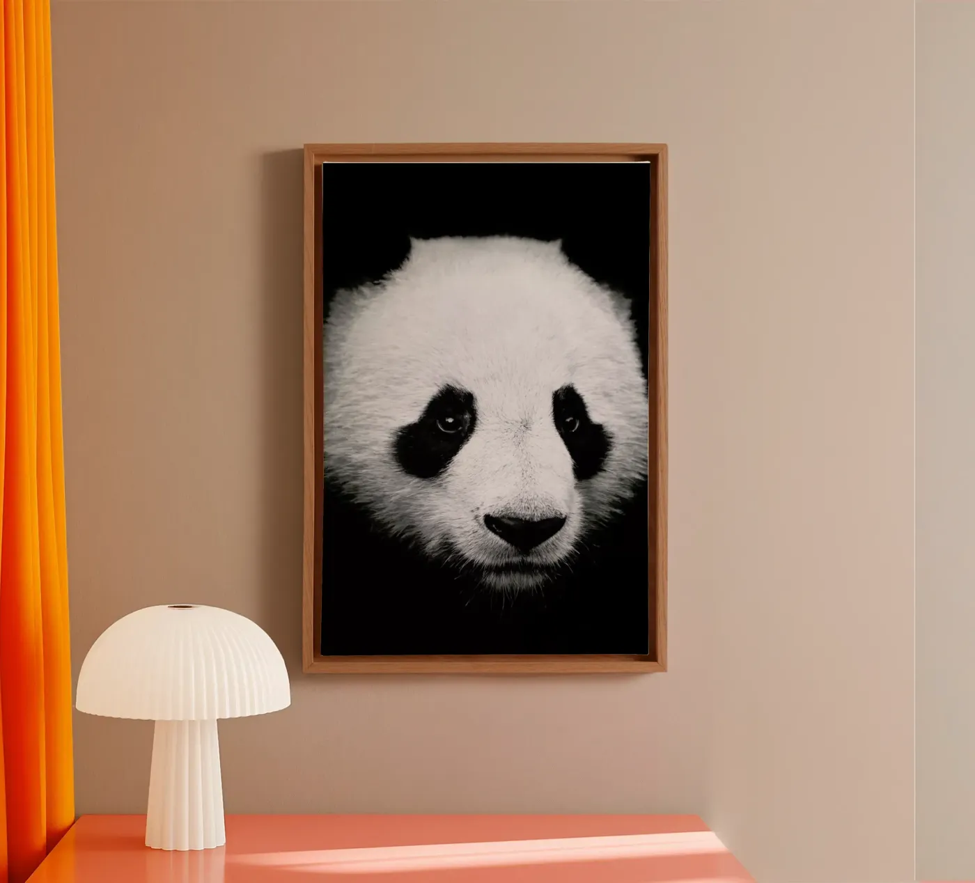 Panda canvas van Natural Kingdom