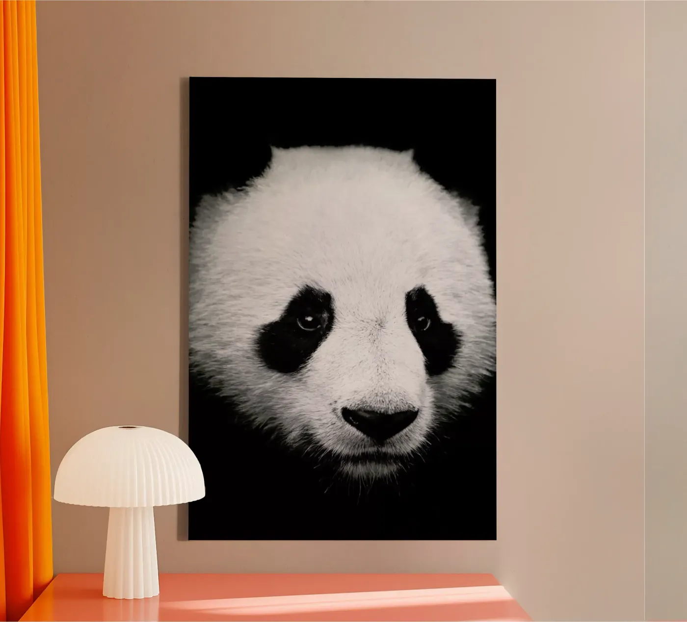 Panda canvas van Natural Kingdom