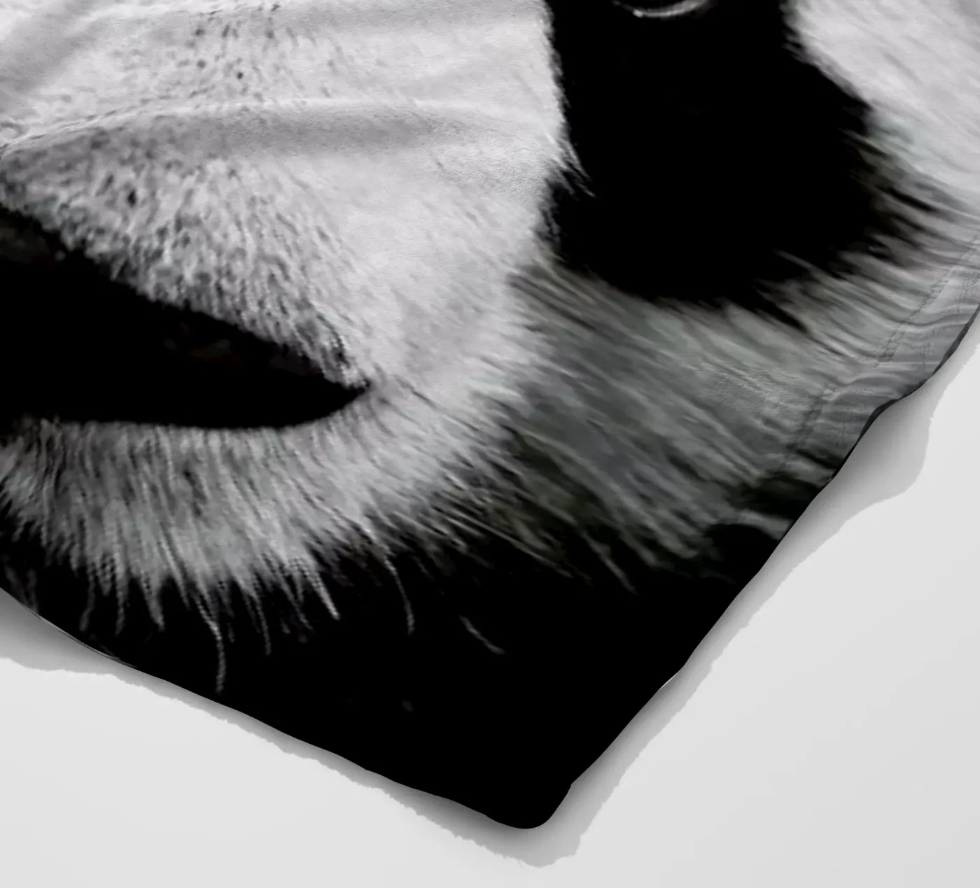 Panda fleece blanket by Natural Kingdom